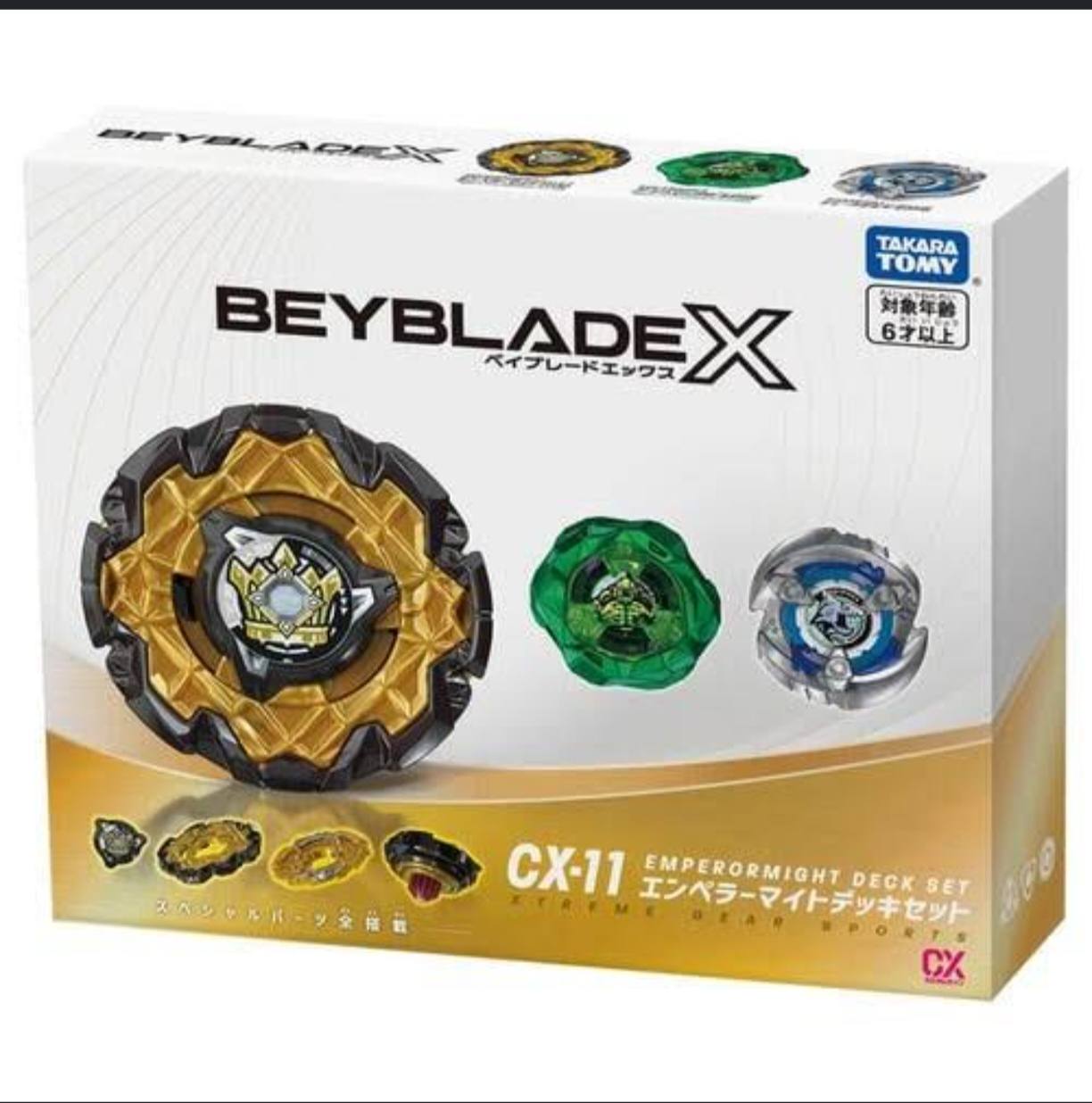 Beyblade trade with mammoth and impact drake