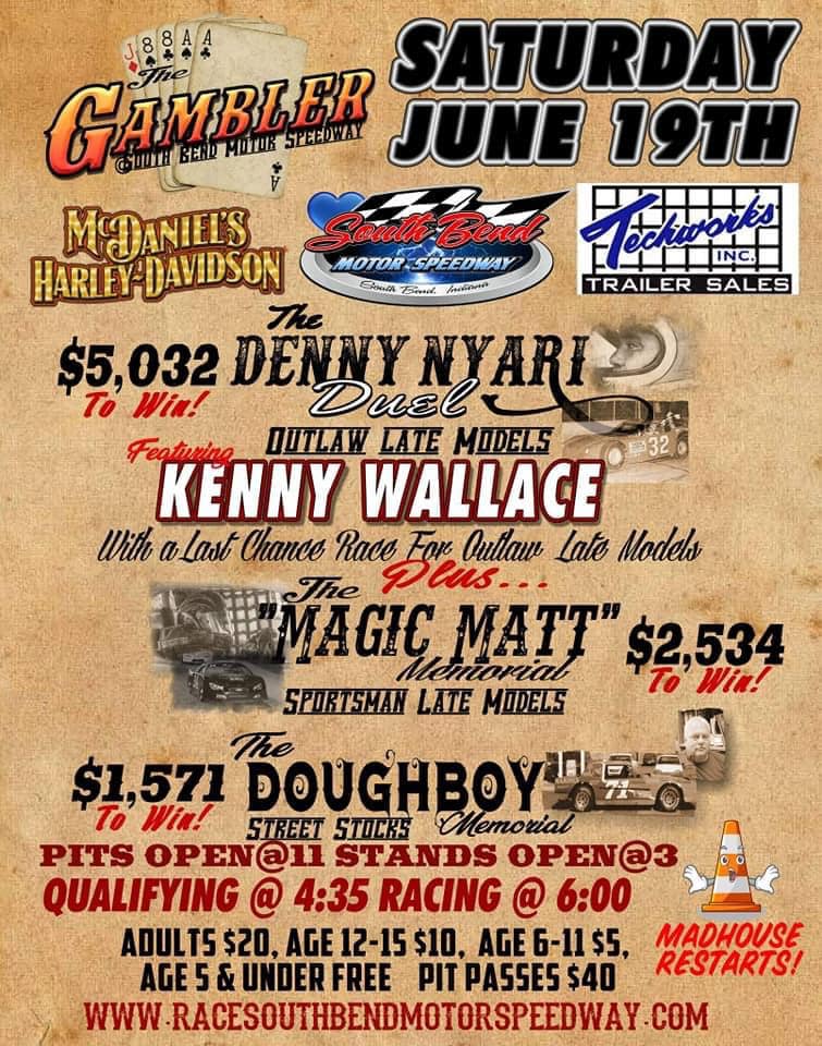 It’s gambler weekend! Last year we... - Logan Maynard Racing