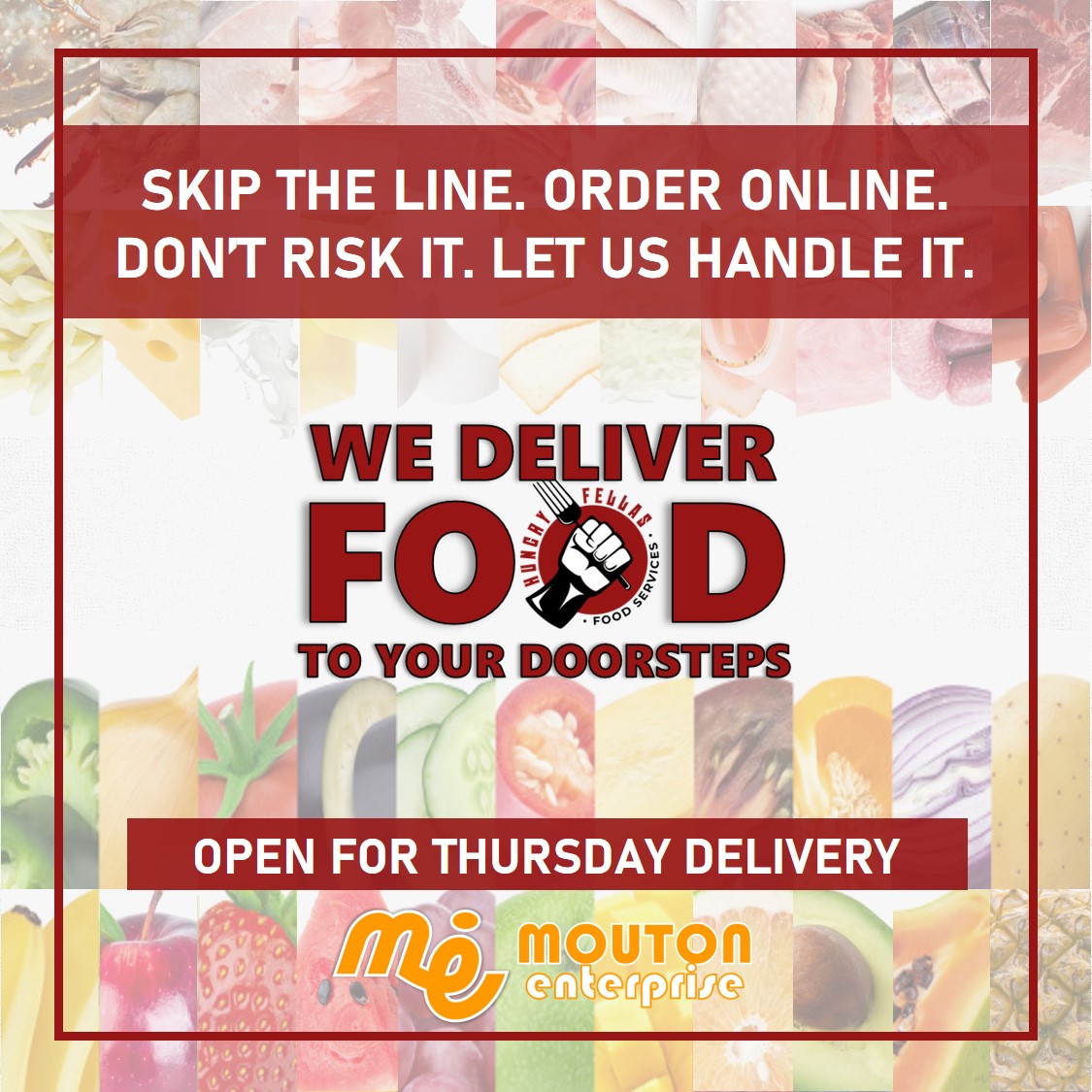 ME - We are now accepting orders for FRIDAY delivery. Place your orders ...