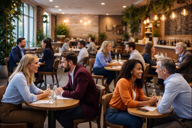 Speed Networking in RAK - coffee morning