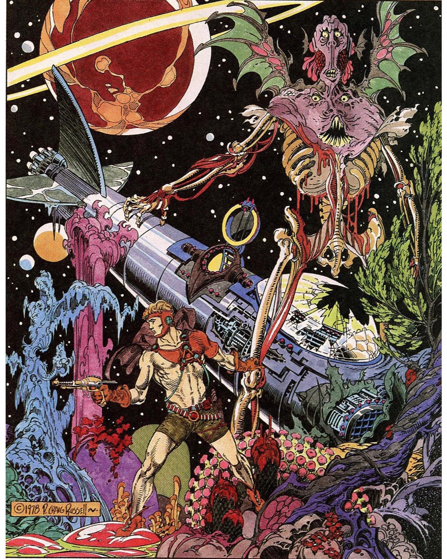 Art by P. Craig Russell. His fantastic book is now available! 50