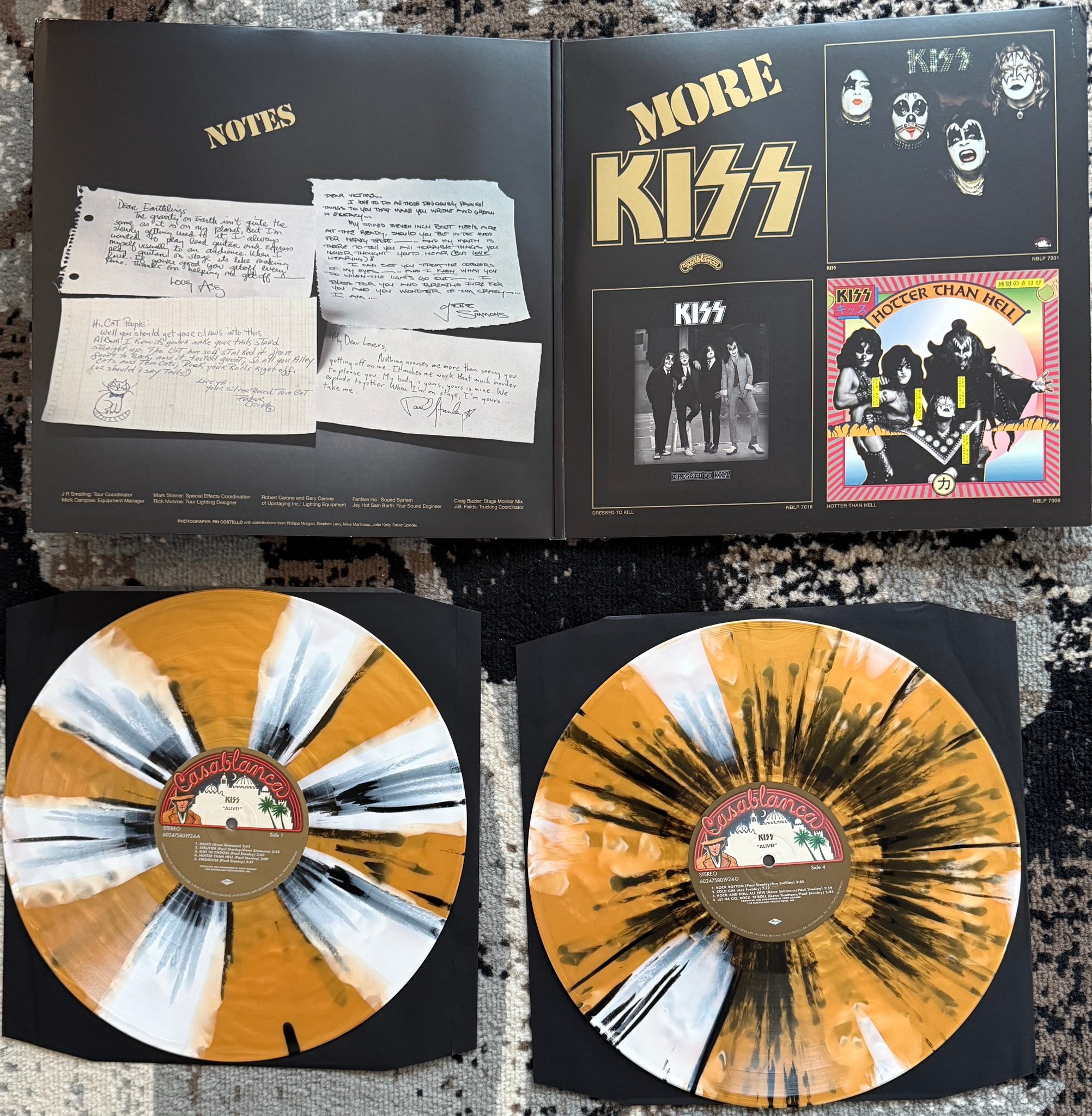 Kiss Alive 50th anniversary vinyl review