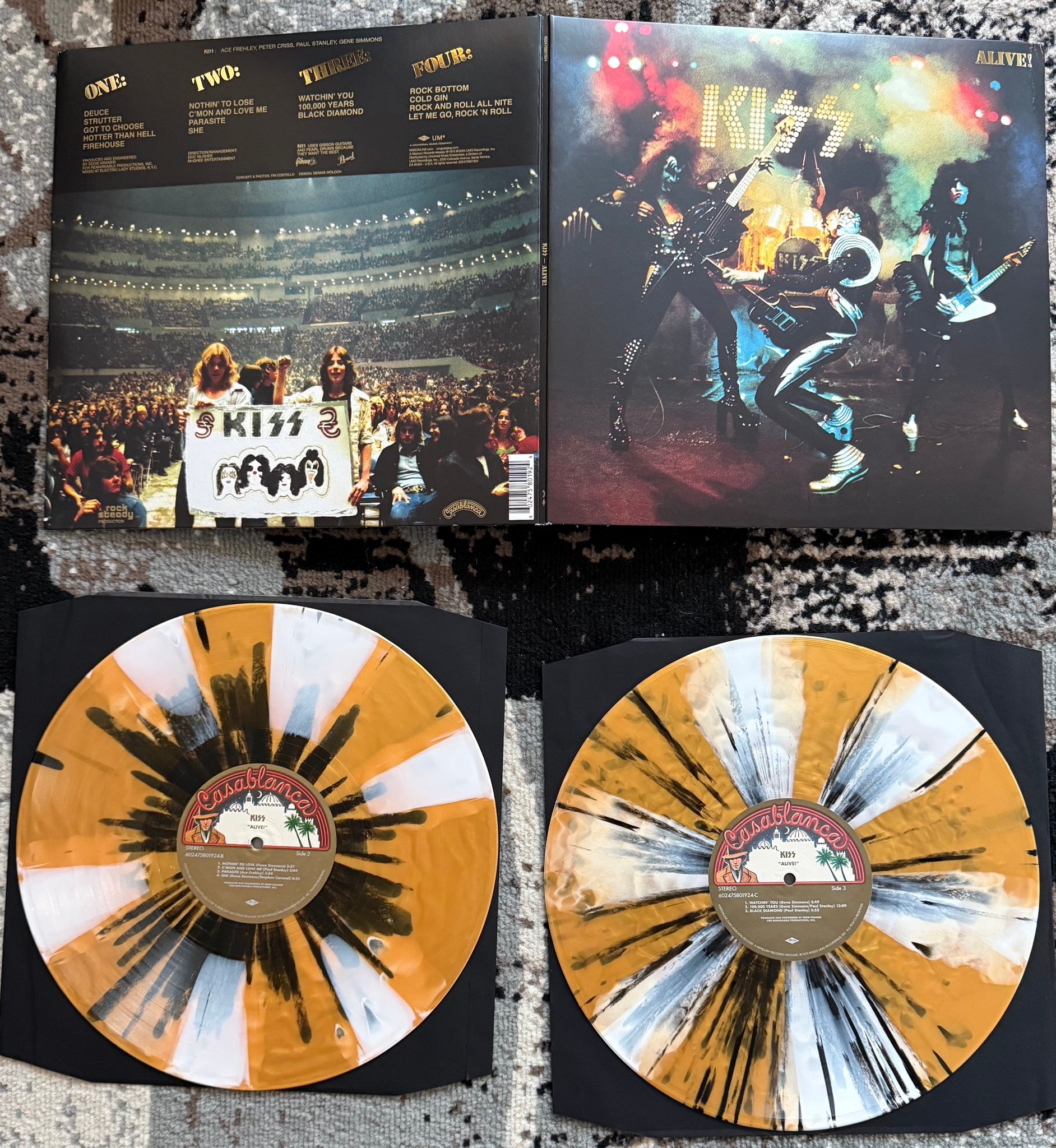 Kiss Alive 50th anniversary vinyl review