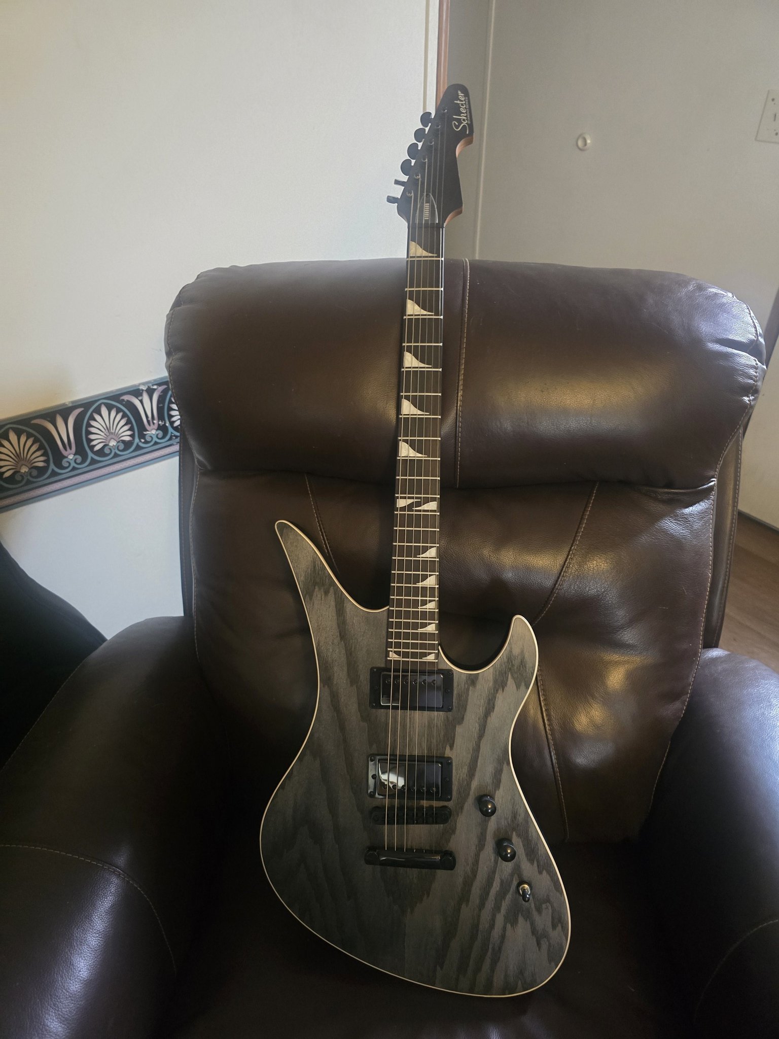 2012 Schecter USA Custom Shop Avenger with a Kahler! www.kahlerusa.com