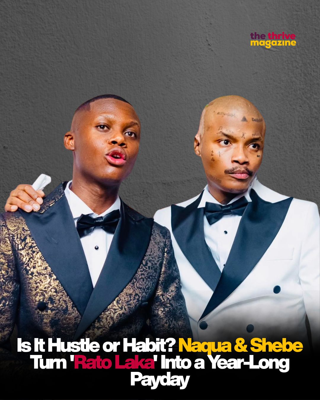 Mapitsi - #TheThriveMagazine BONUS FEATURE: ️One track, hundred ...