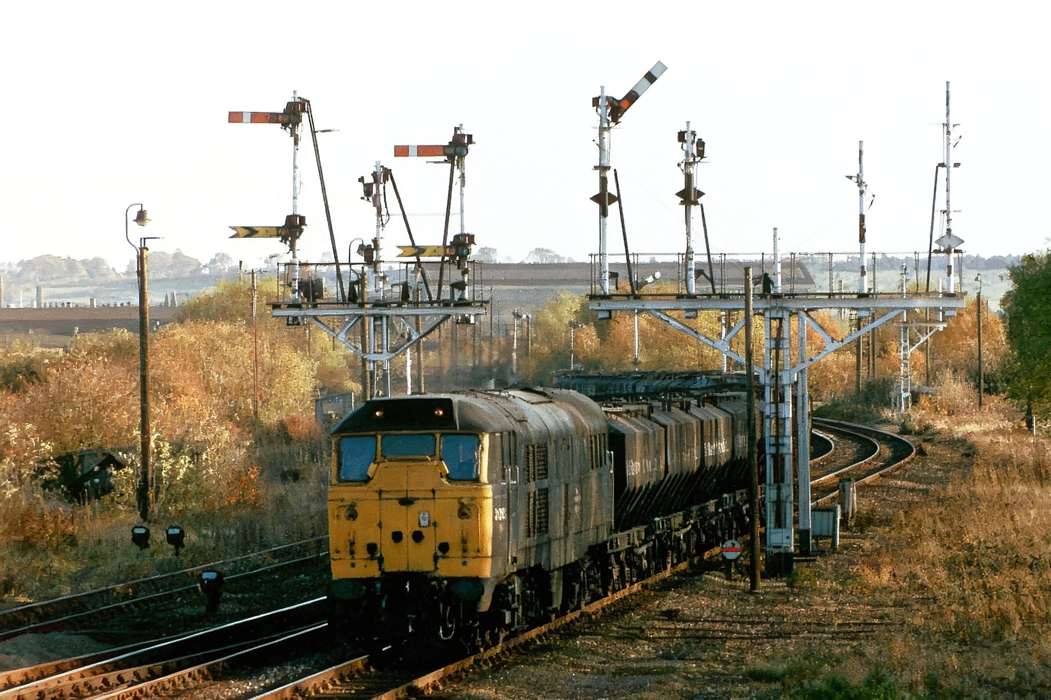 Mechanical Railway Signalling | Pyewipe Junction, Lincoln early 1980's ...