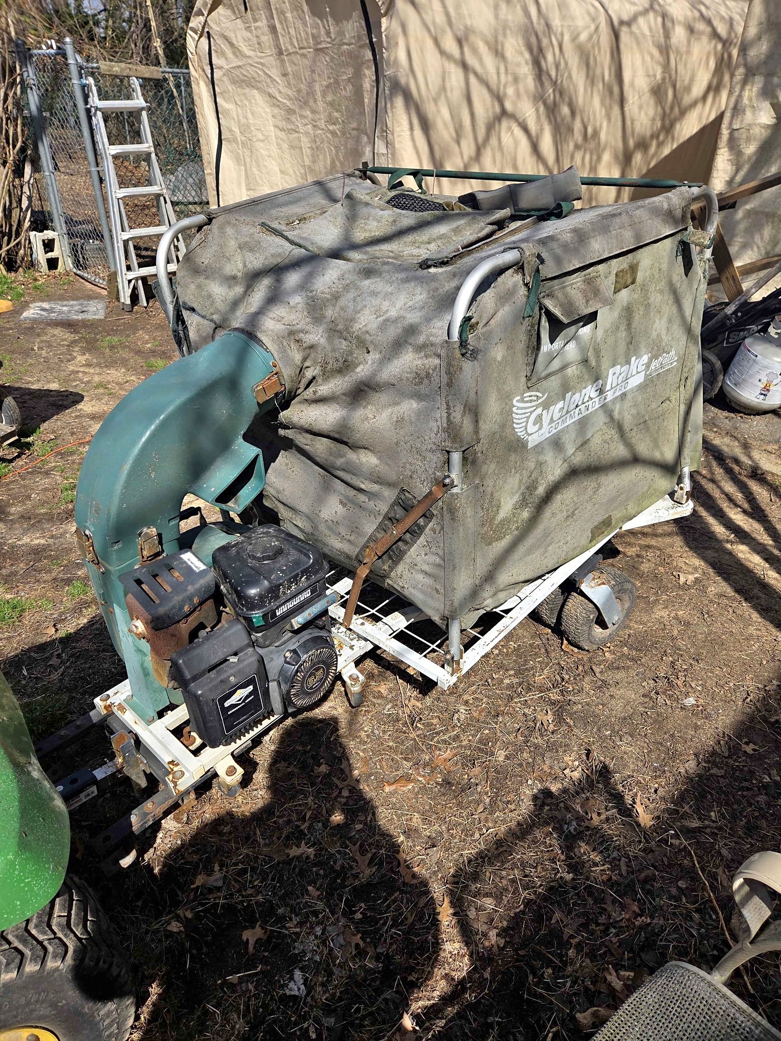 50 gallon cyclone leaf bagger/rake - Outdoor Power Equipment - Quinton ...