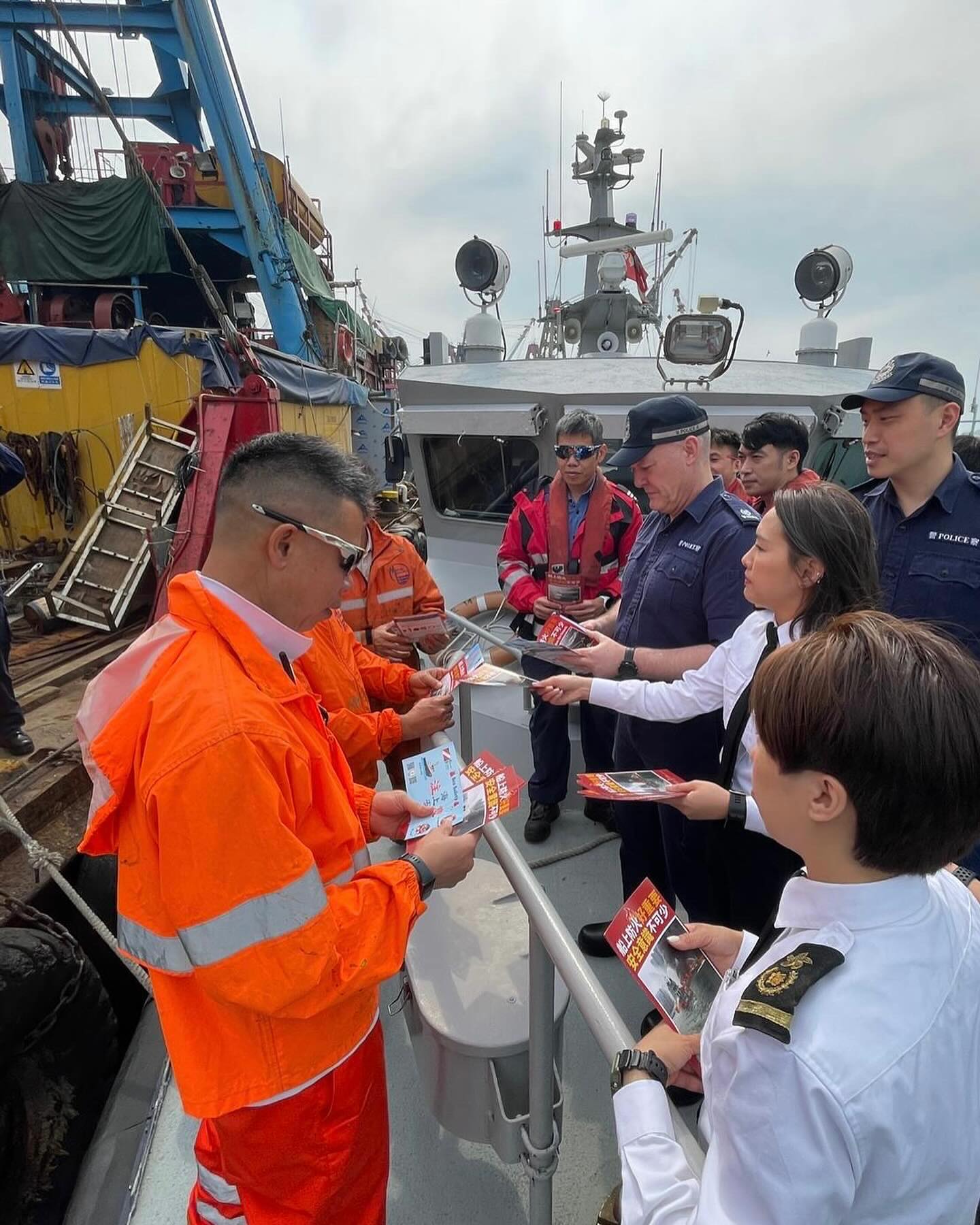 《水警• 海上防火🚨宣傳》... - 海上安全大使計劃 Sea Safety Ambassador Scheme | Facebook