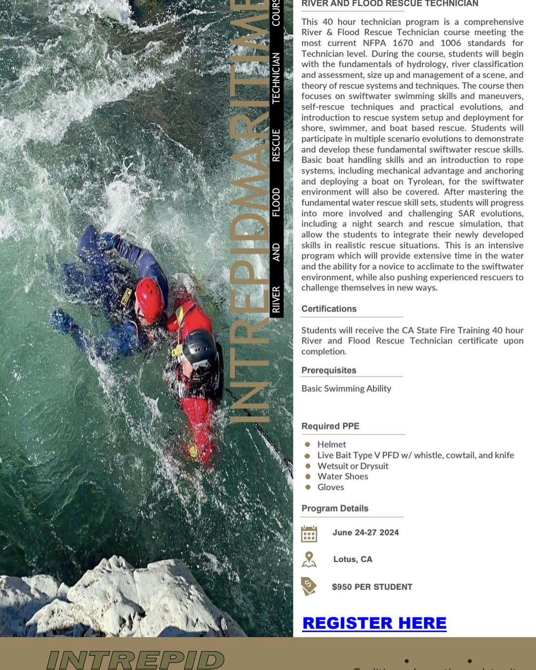 Intrepid Maritime - Join us on the American River for our River and ...