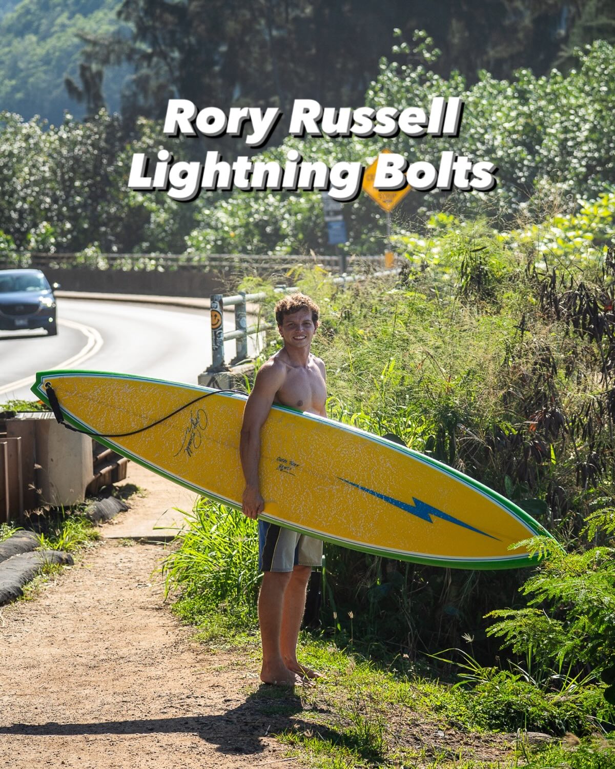 Rory - Hand shaped Lightning Bolt Big Wave Guns by Rory Russell 
