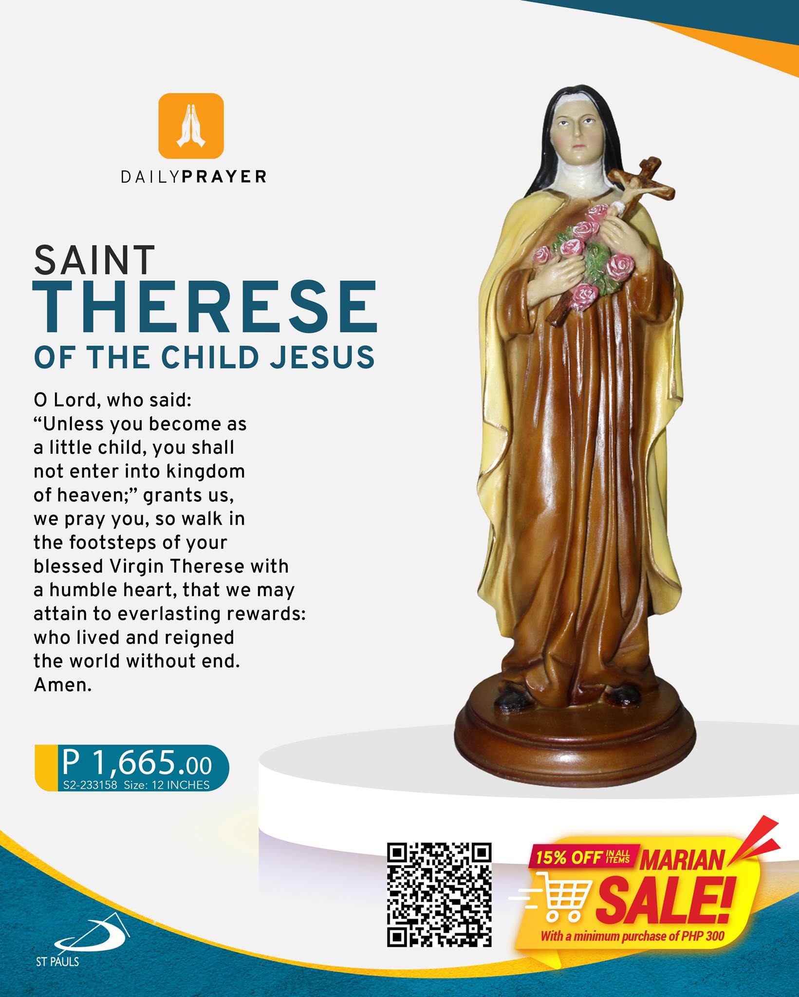 St Pauls Online - St. Therese of the Child Jesus...