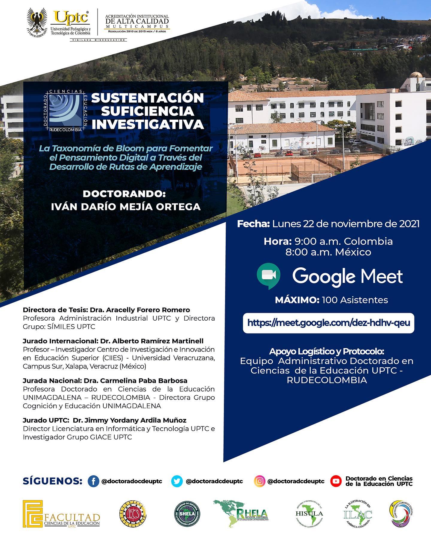 El Doctorado... - Doctorado en Ciencias de la Educación UPTC