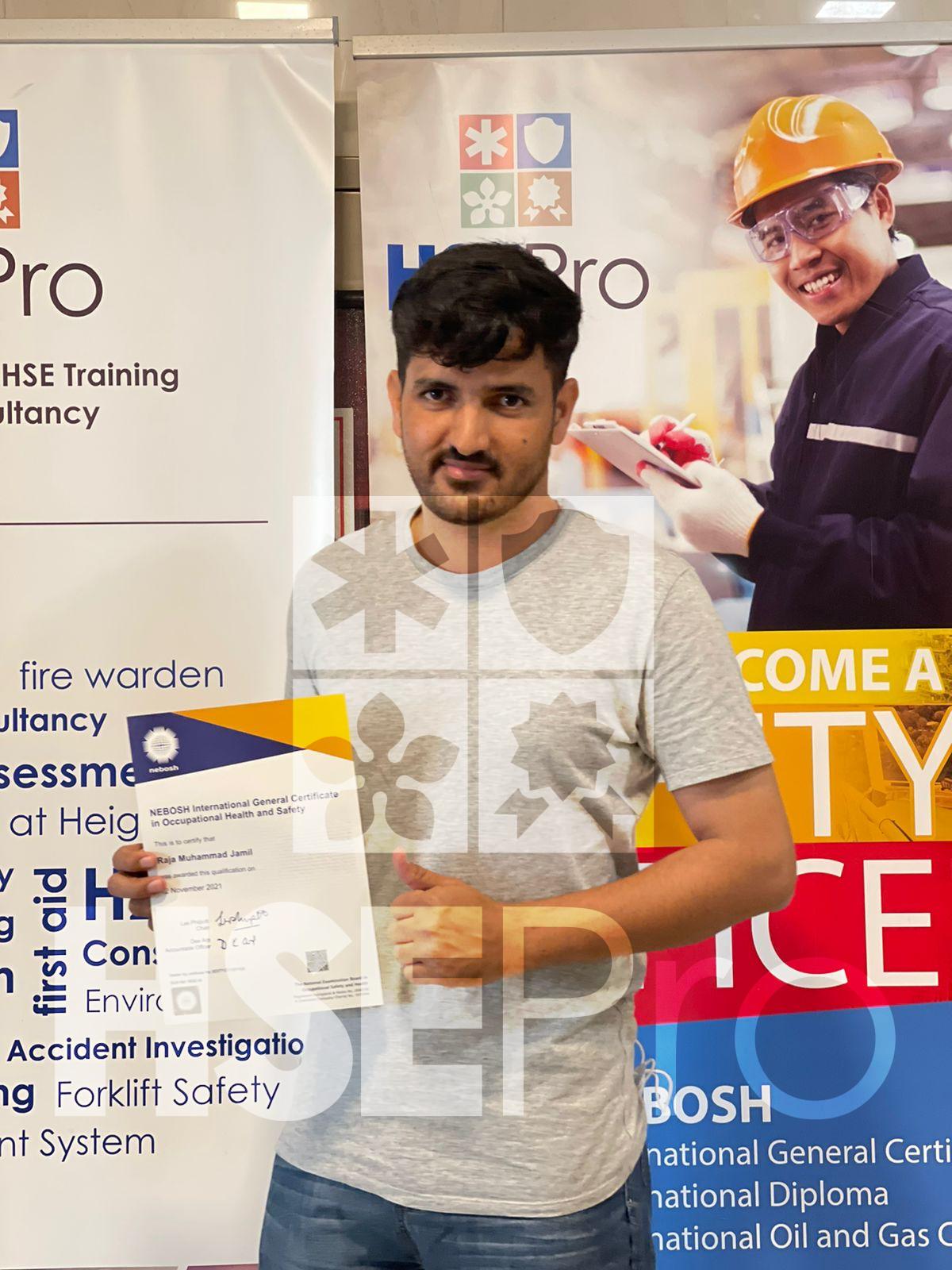 HSEPro - Congratulations Raja Muhammad Jamil for...