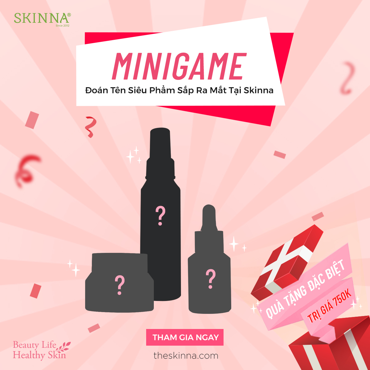 Skinna - Organic and Natural Skincare - [MINIGAME] - Đoán Tên Bộ Siêu ...
