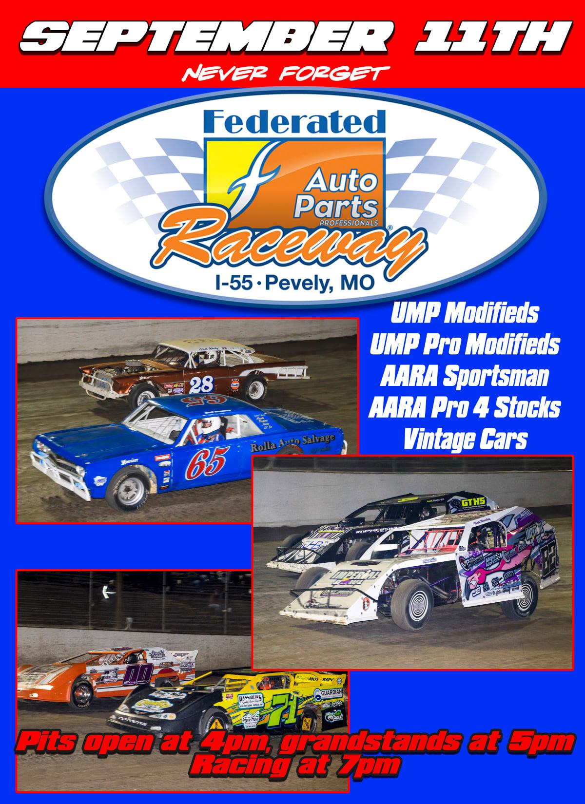 I-55 Federated Auto Parts Raceway Park - This Saturday, September 11th ...