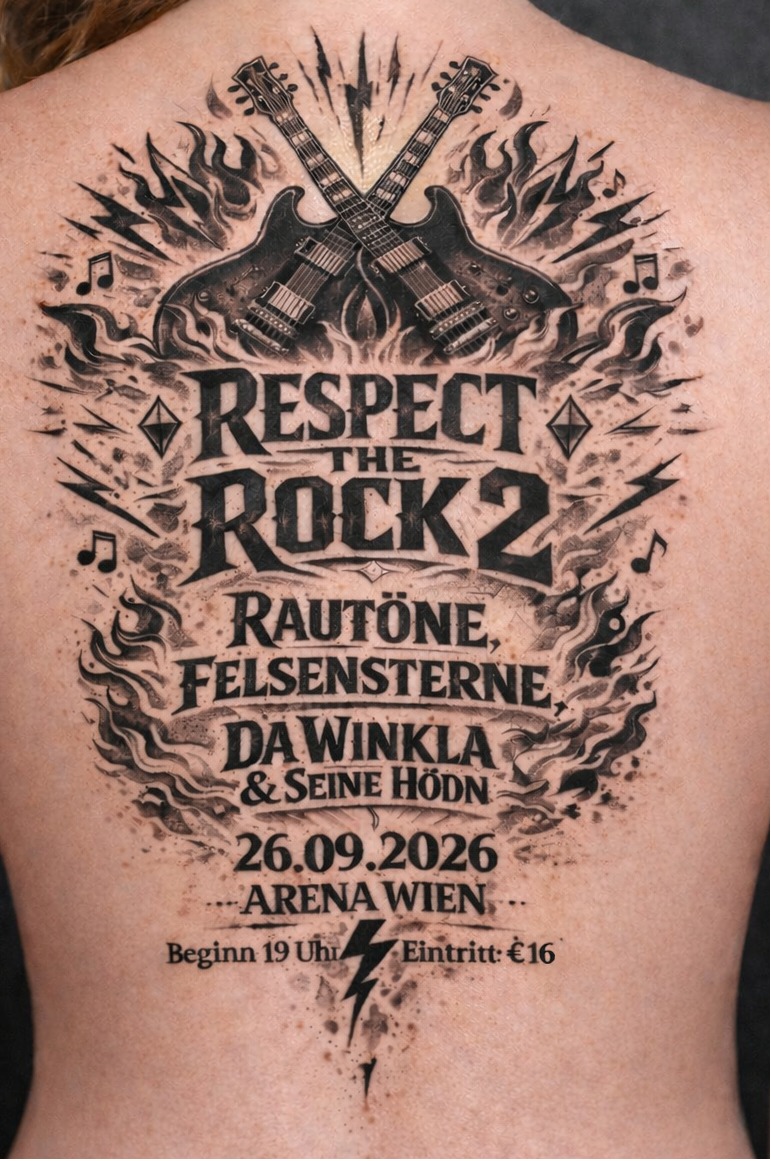 Rautöne + Felsensterne + Da Winkla & seine Hödn – Respect the Rock Vol. 2