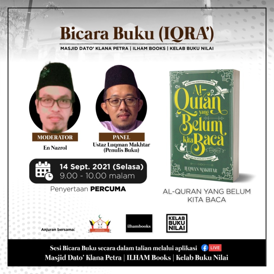 📚 BICARA BUKU (IQRA’) SIRI 10... - Masjid Putra Nilai - Rasmi