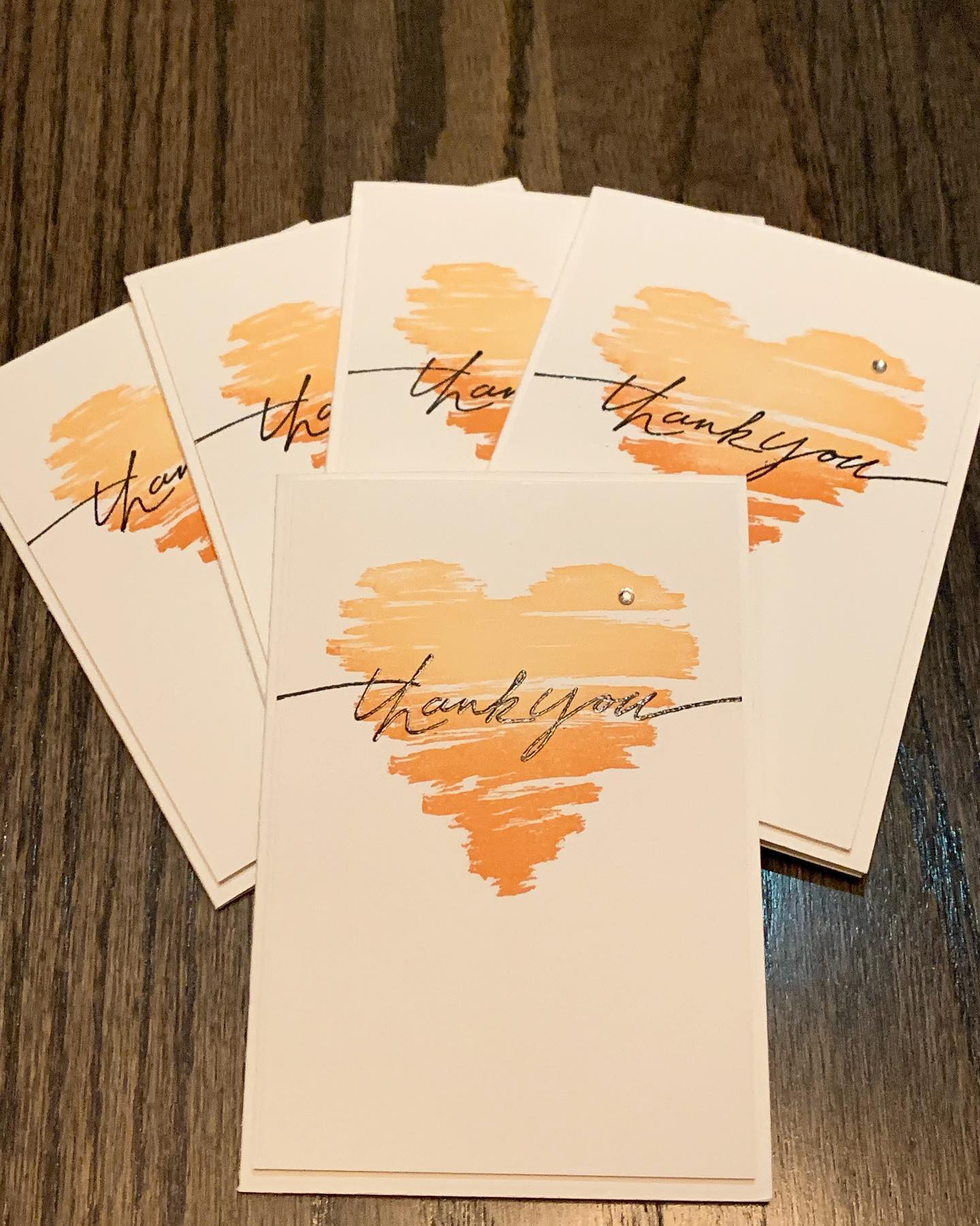 Cards by Jamie - A thank you goes a long way. Finished...