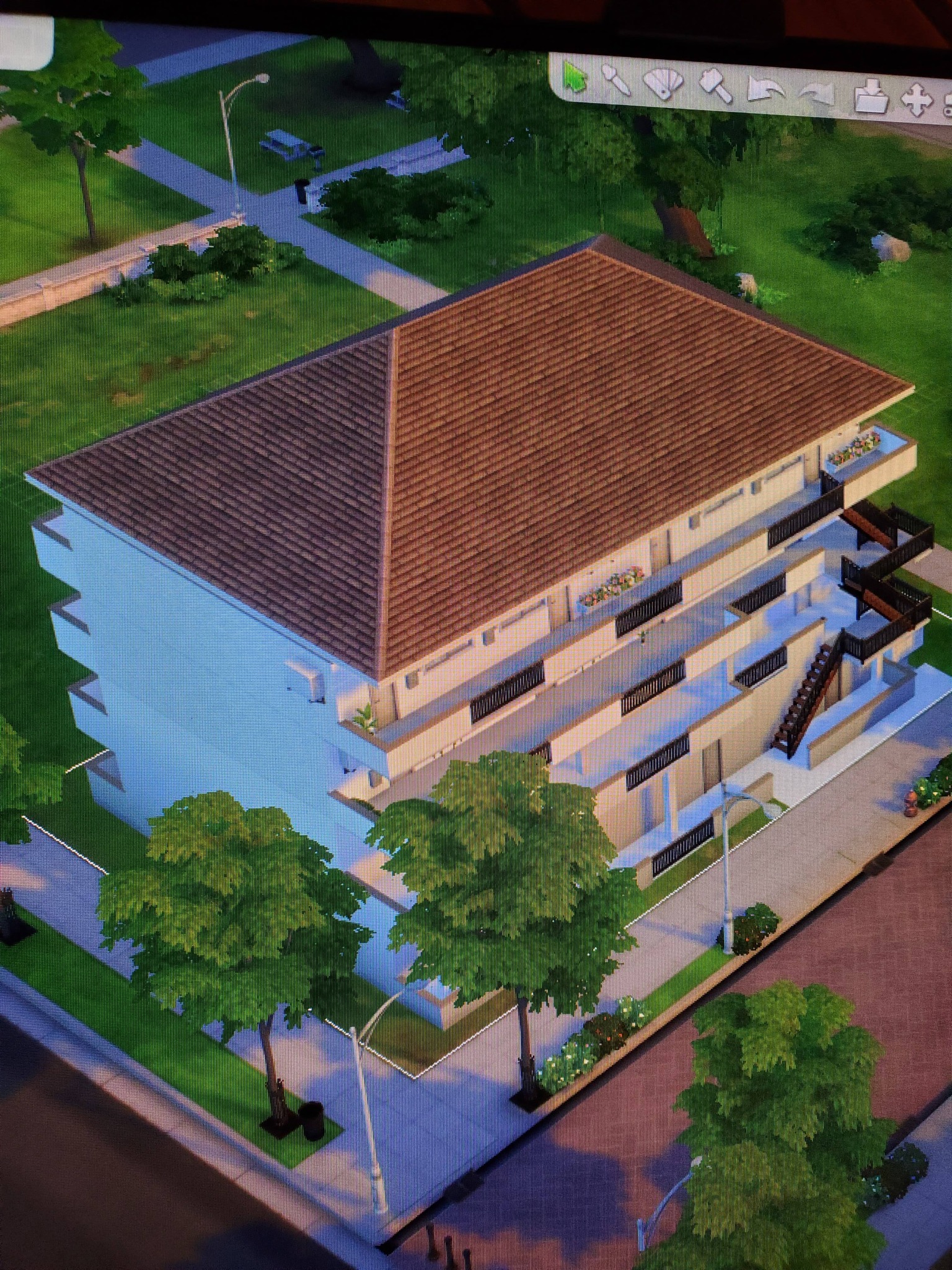 Japanese inspired apartment building design