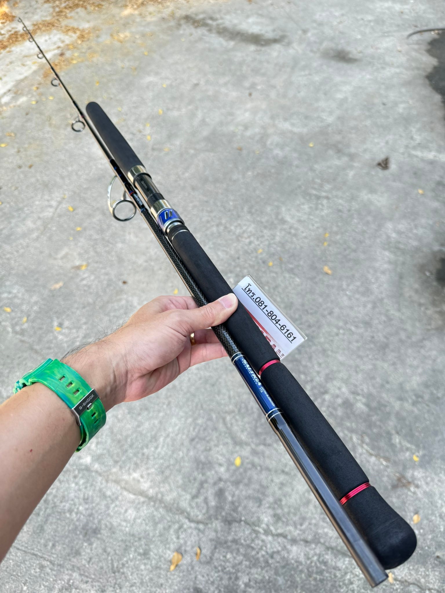 Daiwa saltiga casting rod details