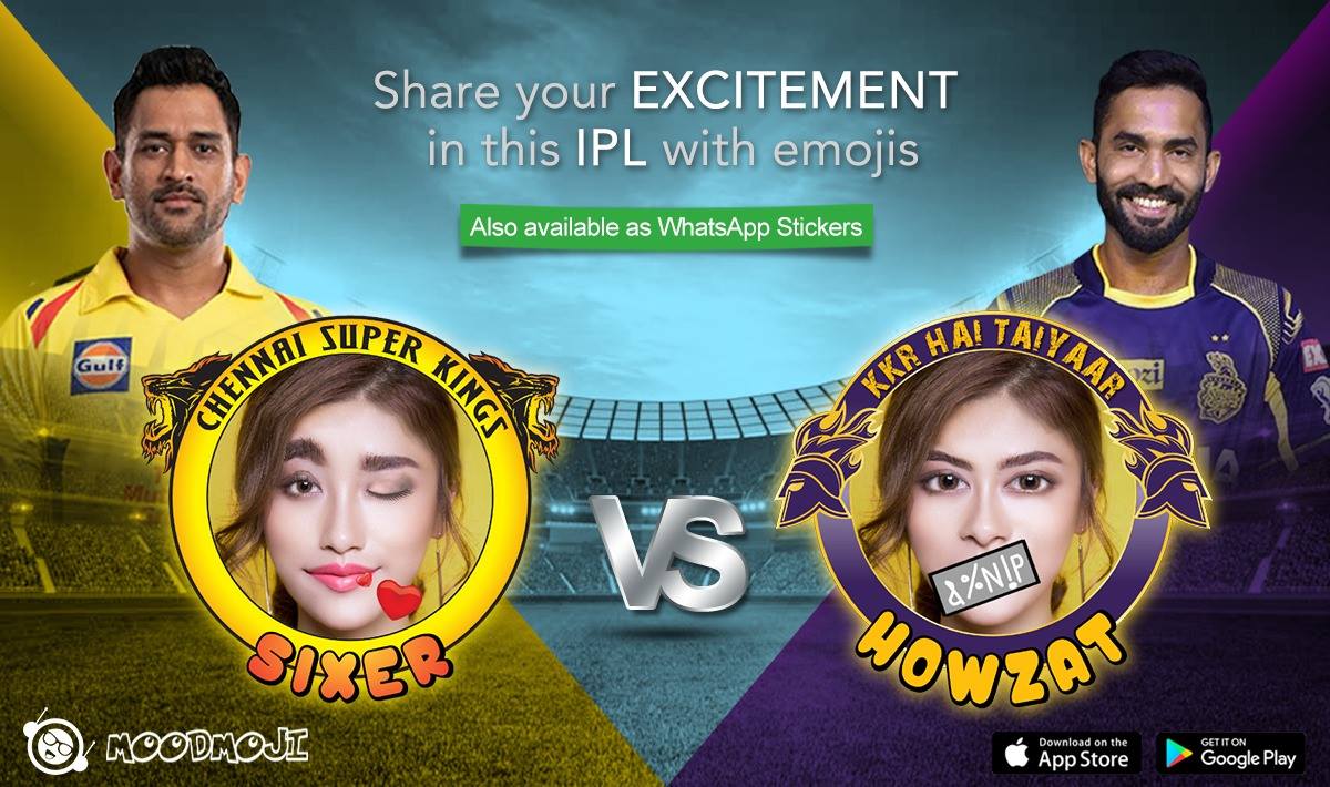 Moodmoji App - Level up your IPL spree with new Moodmojis :) Also ...