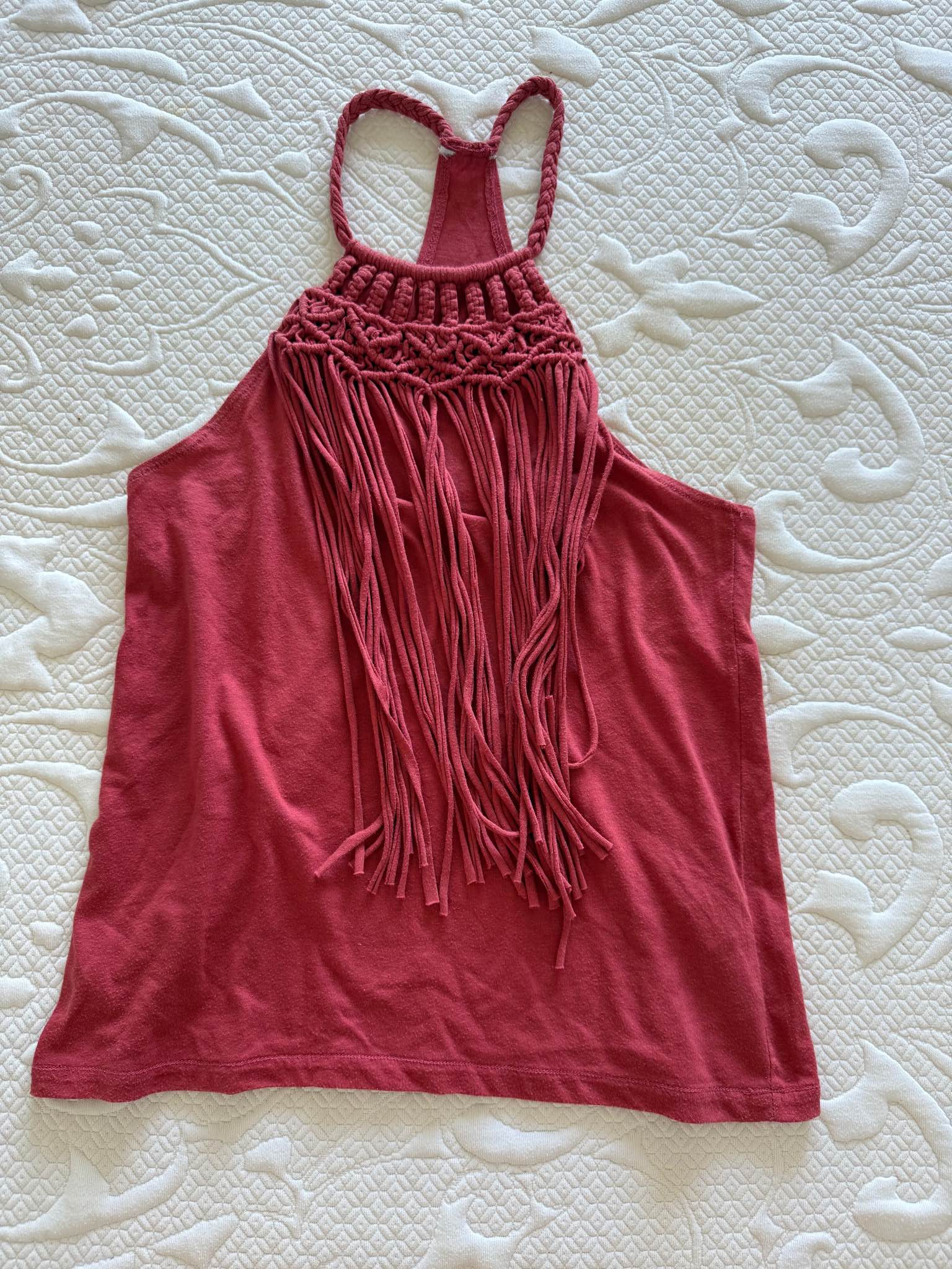 Haut Zara Rose Taille S - Chemisier Occasion Très Bon état - Femme