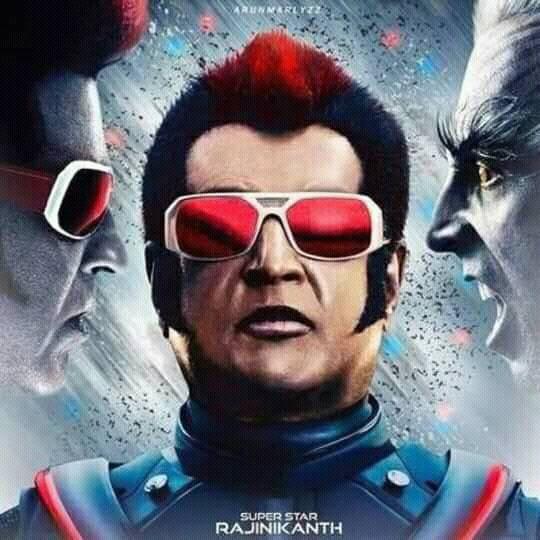Rajnikanth In Robot Wallpapers