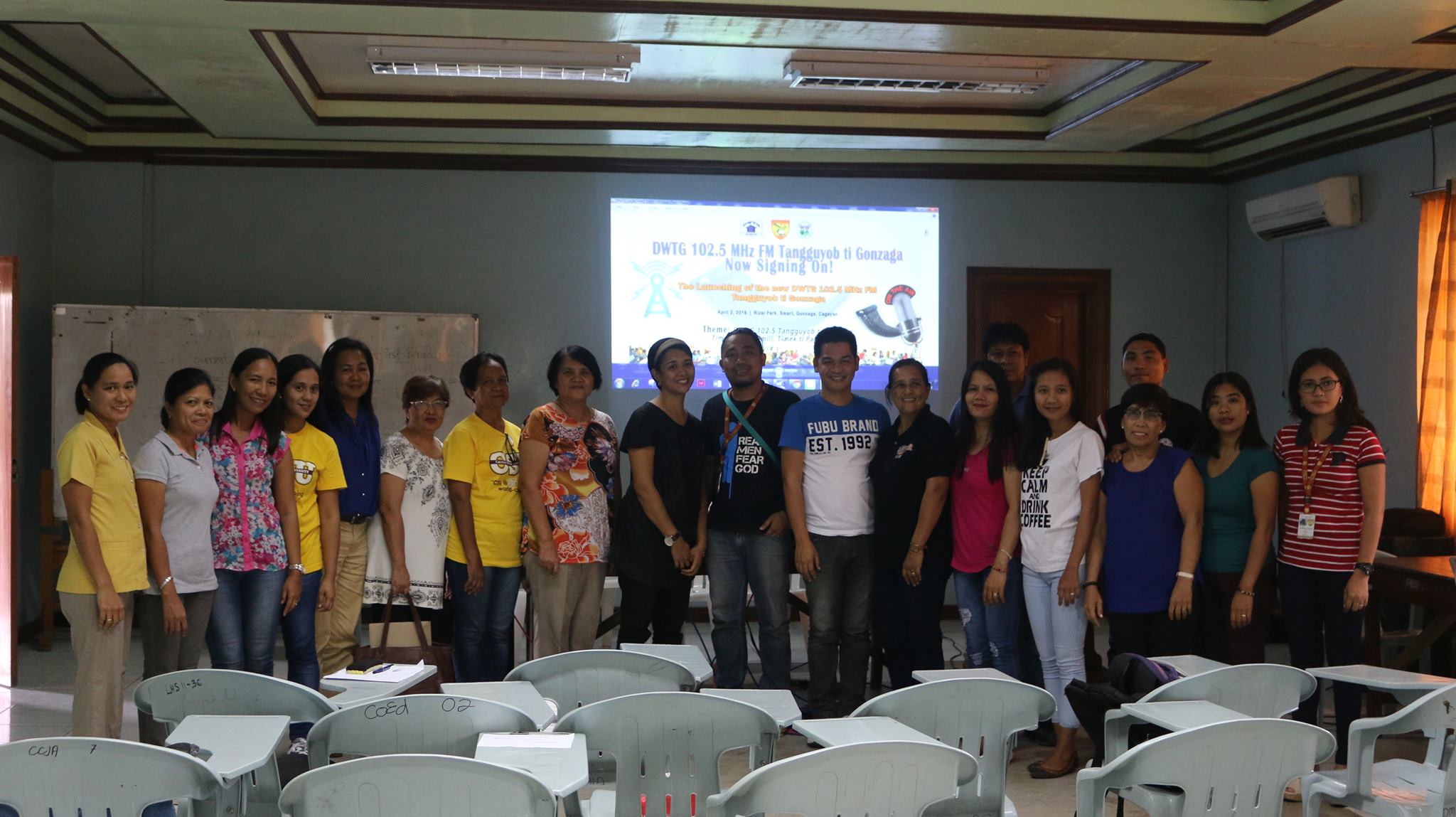 DWTG 102.5 Mhz FM Tangguyob ti Gonzaga