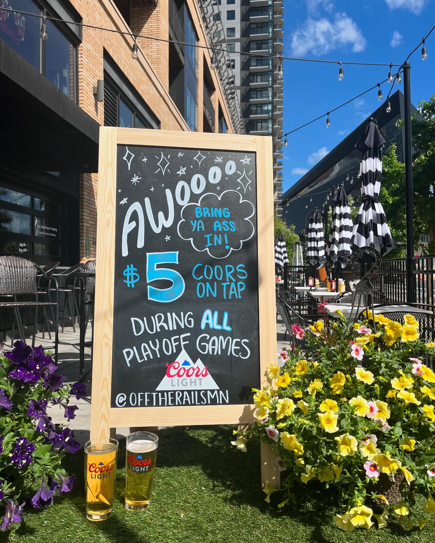 ‼️BRING Y’A** ‼️ 💙🐺wolves are... - Off the Rails Minneapolis