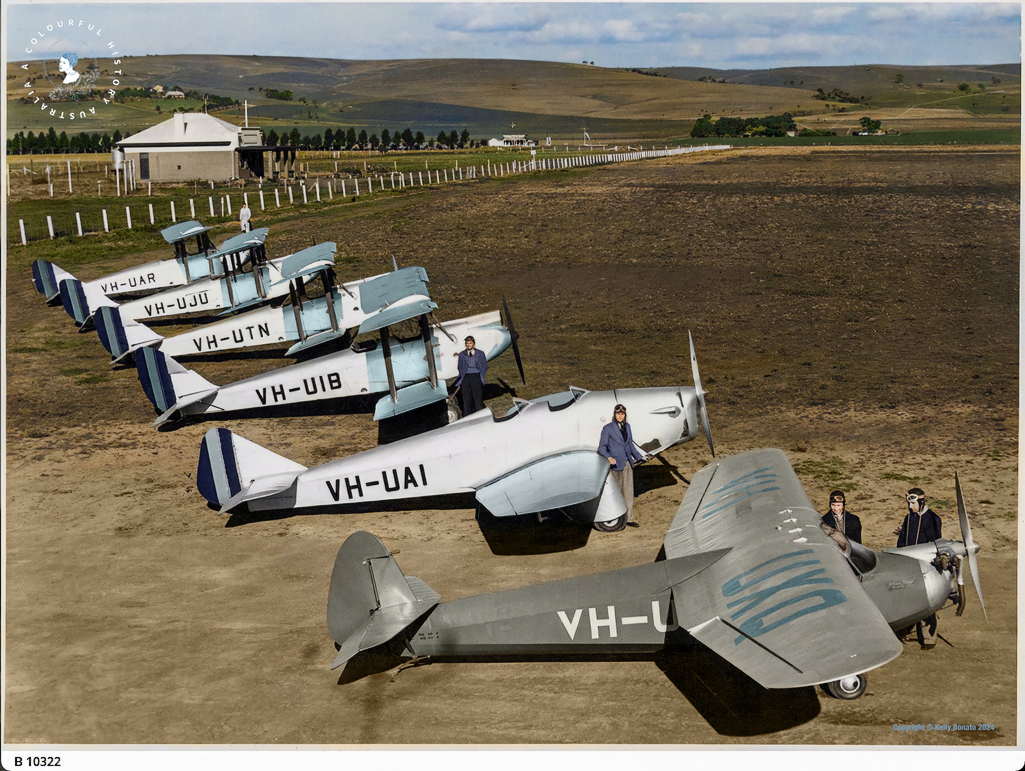 At the Lone Eagle Flying School where I, Carol Browne trained and