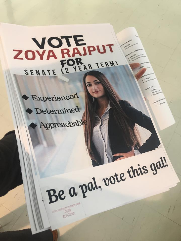 Zoya Rajput for Senate 2 Year Term