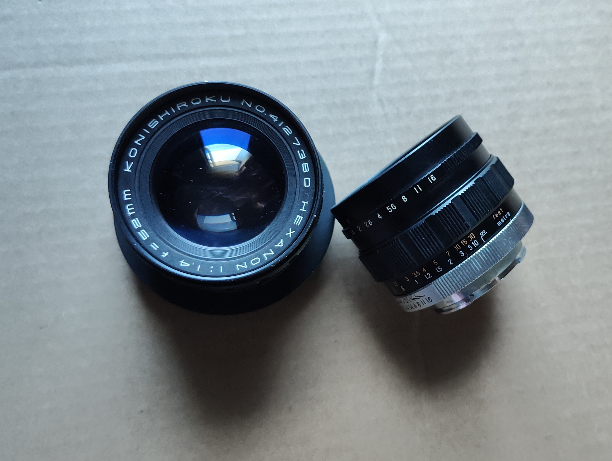 Very nice lens: Konica Hexanon 52mm/1.4 on GFX 50R