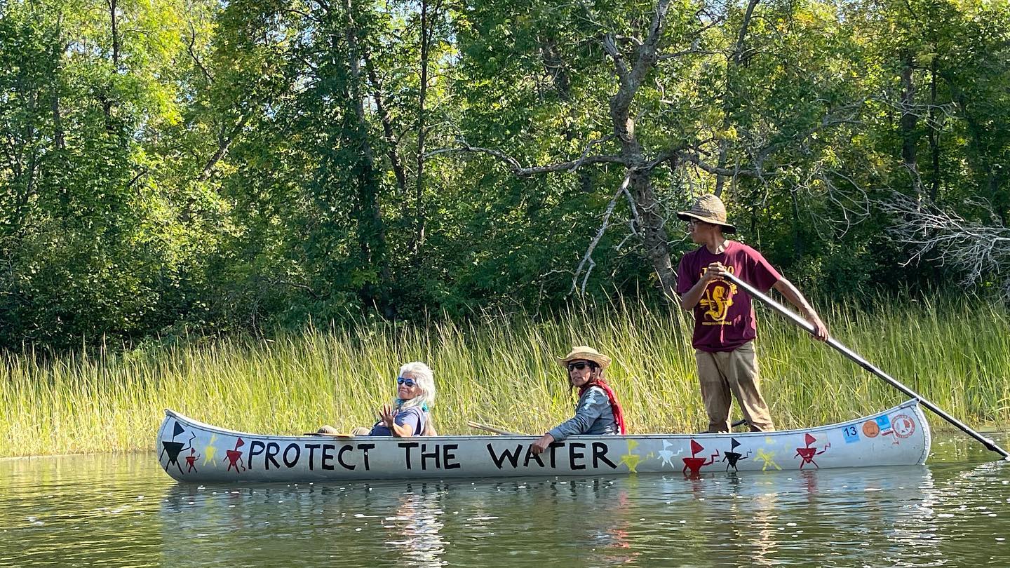 Honor the Earth - Winona LaDuke loves to harvest. Wild rice is a part ...