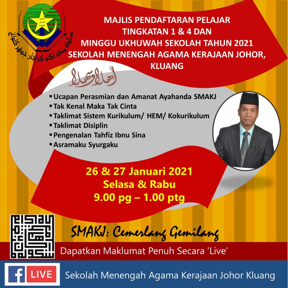 MAJLIS... - Sekolah Menengah Agama Kerajaan Johor Kluang | Facebook
