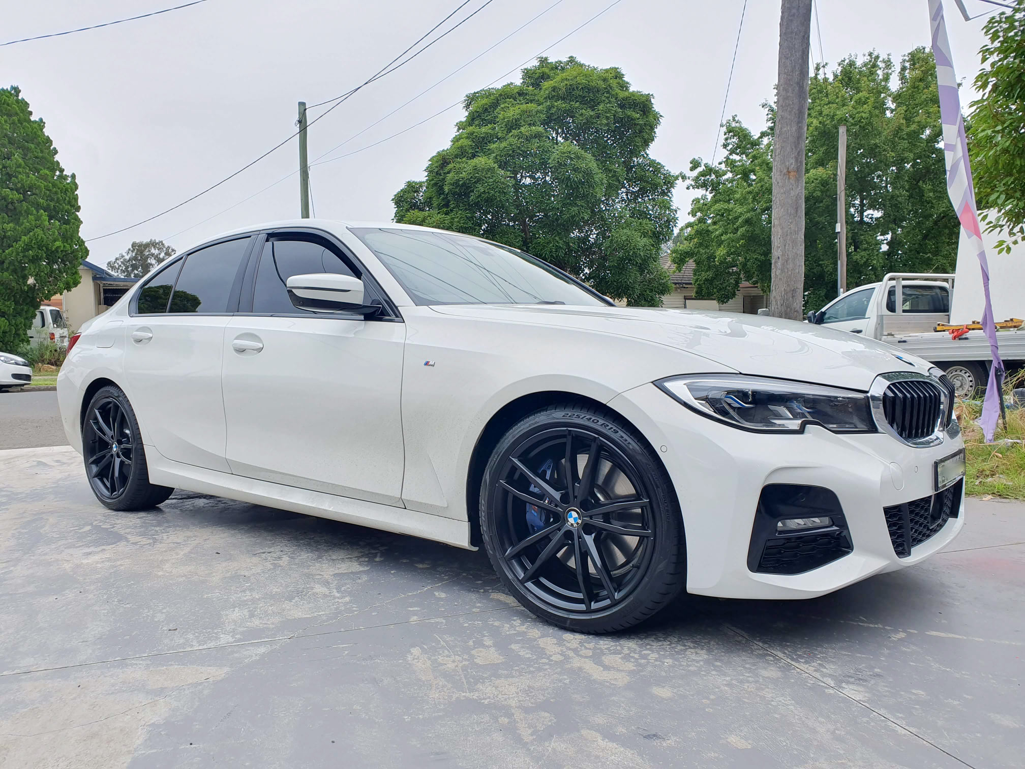 CNC Wheels - Repair gutter rash and paint Full Satin Black...