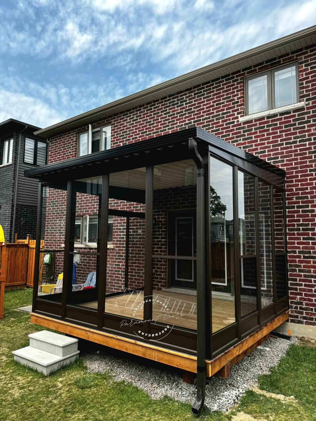 3-Season Sunroom - Custom Aluminum and Glass - Gazebos - Mississauga