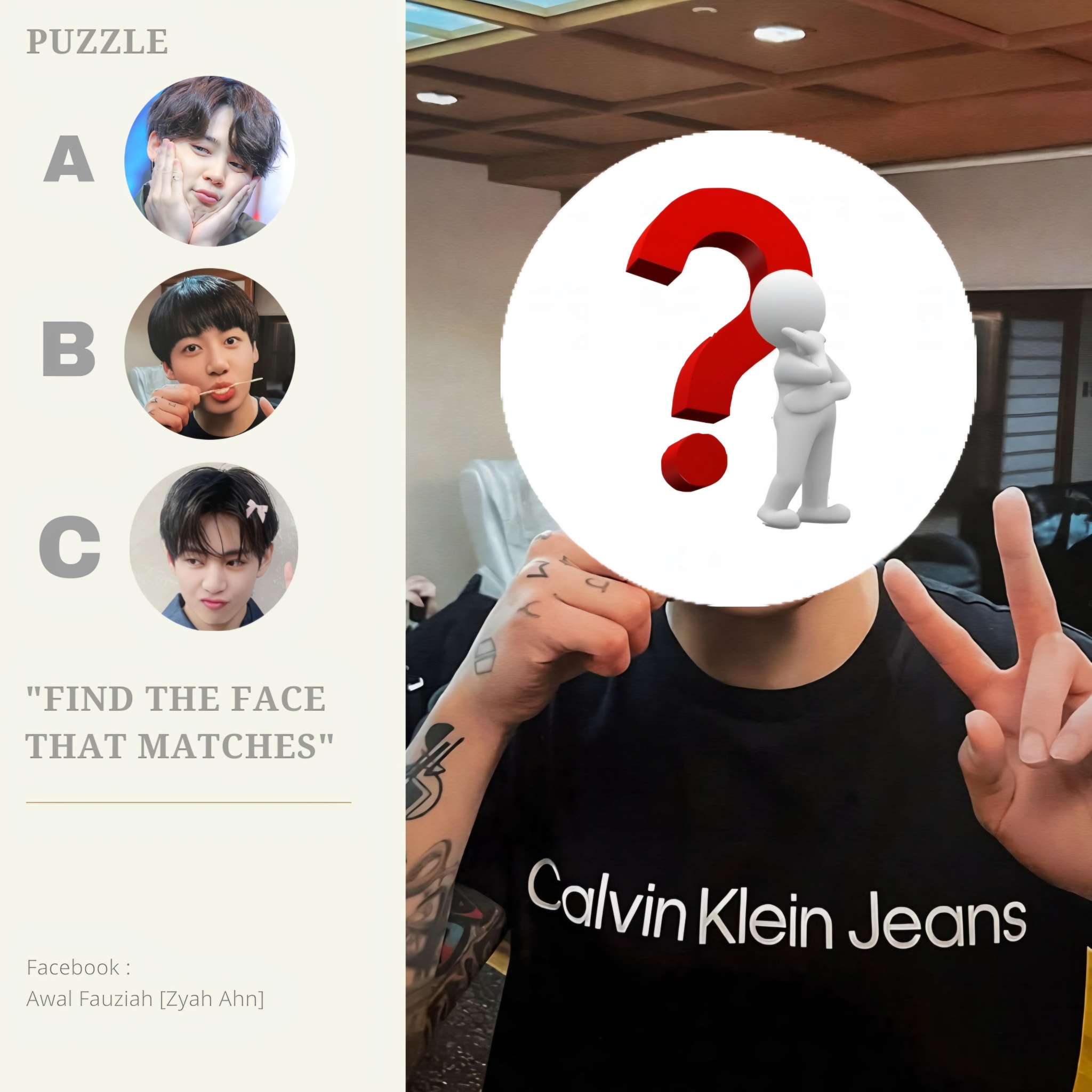BTS Find the face that matches, Army 🤭 Let's have some fun with a