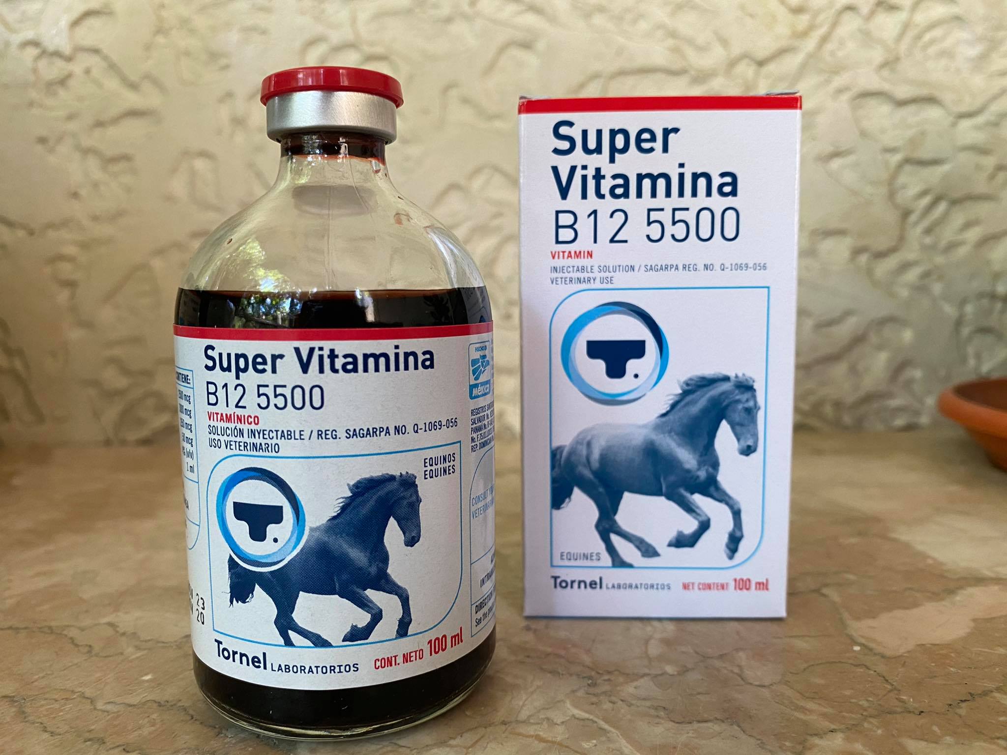 b12 5500 injections SUPER VITAMINA B 12 5500: INJECTABLE VITAMIN TONIC WITH LIVER EXTRACT Formula: Each ml contains: Cyanocobalamin (Vitamin B12) 2.500 mg. Hydroxycobolamin 3,000 mcg. Vitamin B15 1,250 mcg. Biothine (Vitamin H) 50 mcg SEO_Opt_26_05
