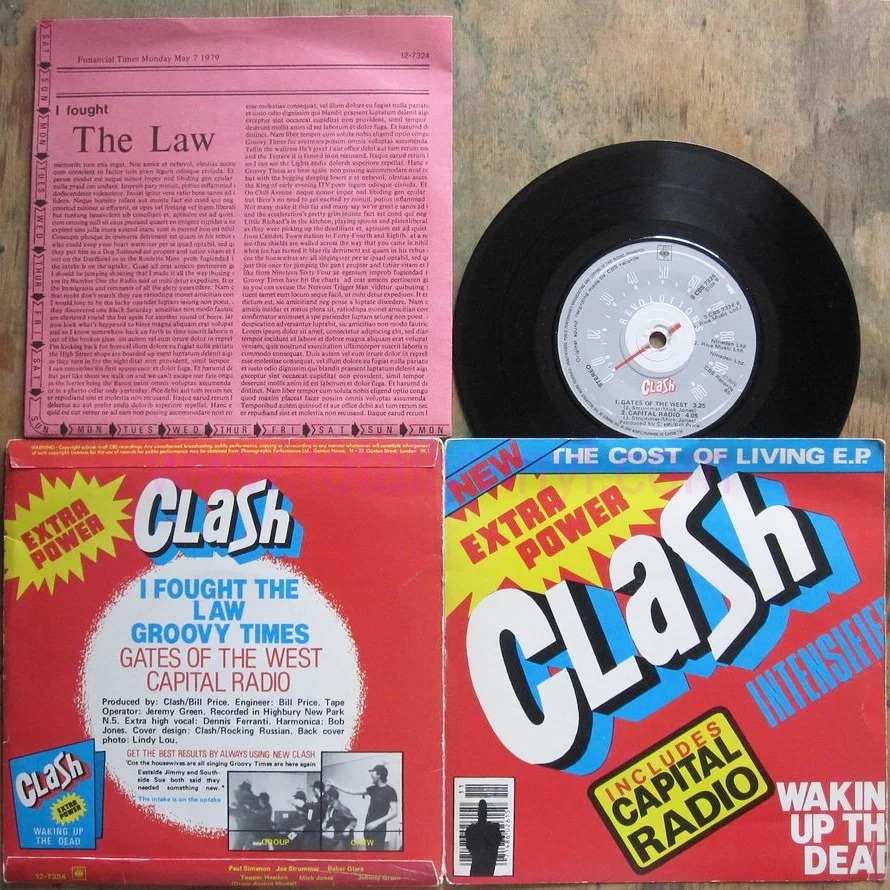 The Cost of Living EP, released on 11 May 1979.