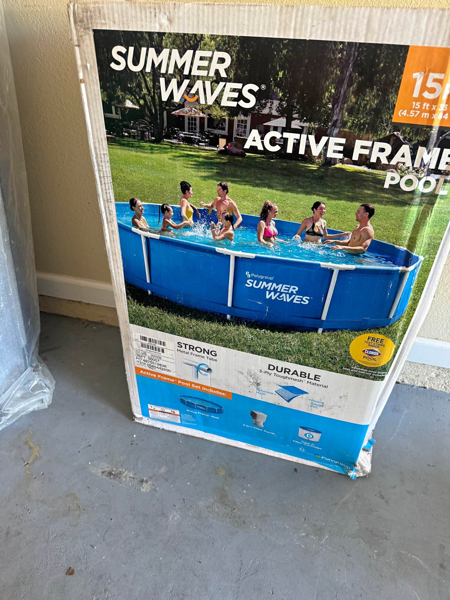 Summer Waves Active Frame Pool 15ft - Pools & Spas - Bartow, Florida ...