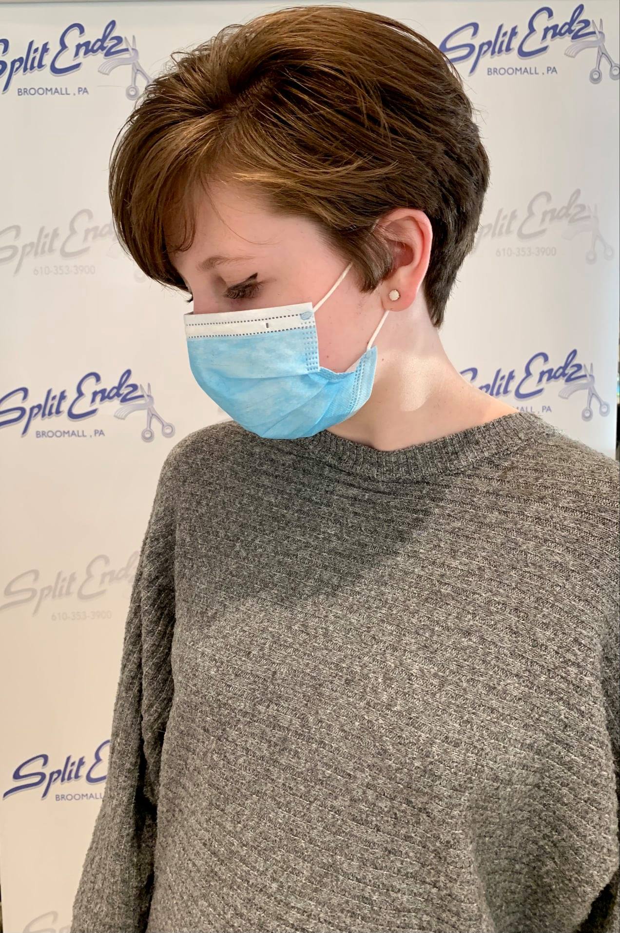 ️ a #Short Sassy #Haircut by Arthur... - Split Endz Salon