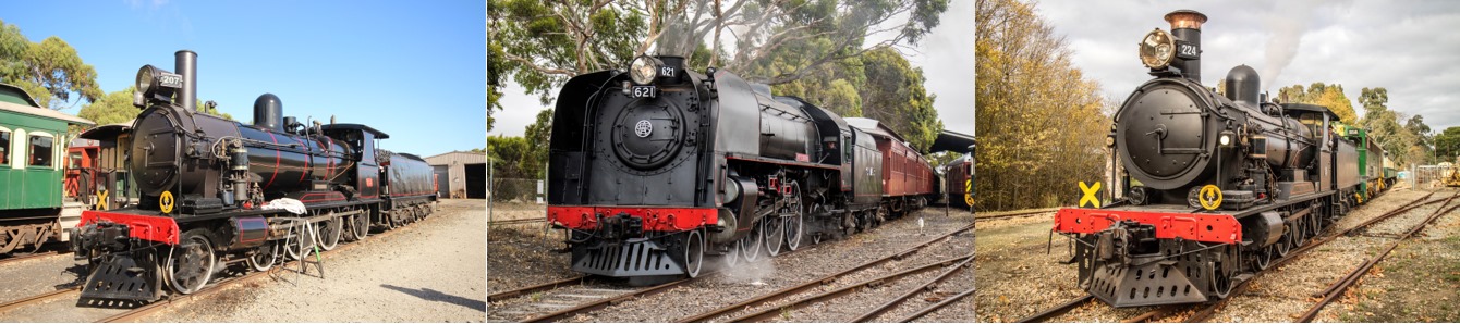 SteamRanger Heritage Railway, South Australia - What's better than two ...
