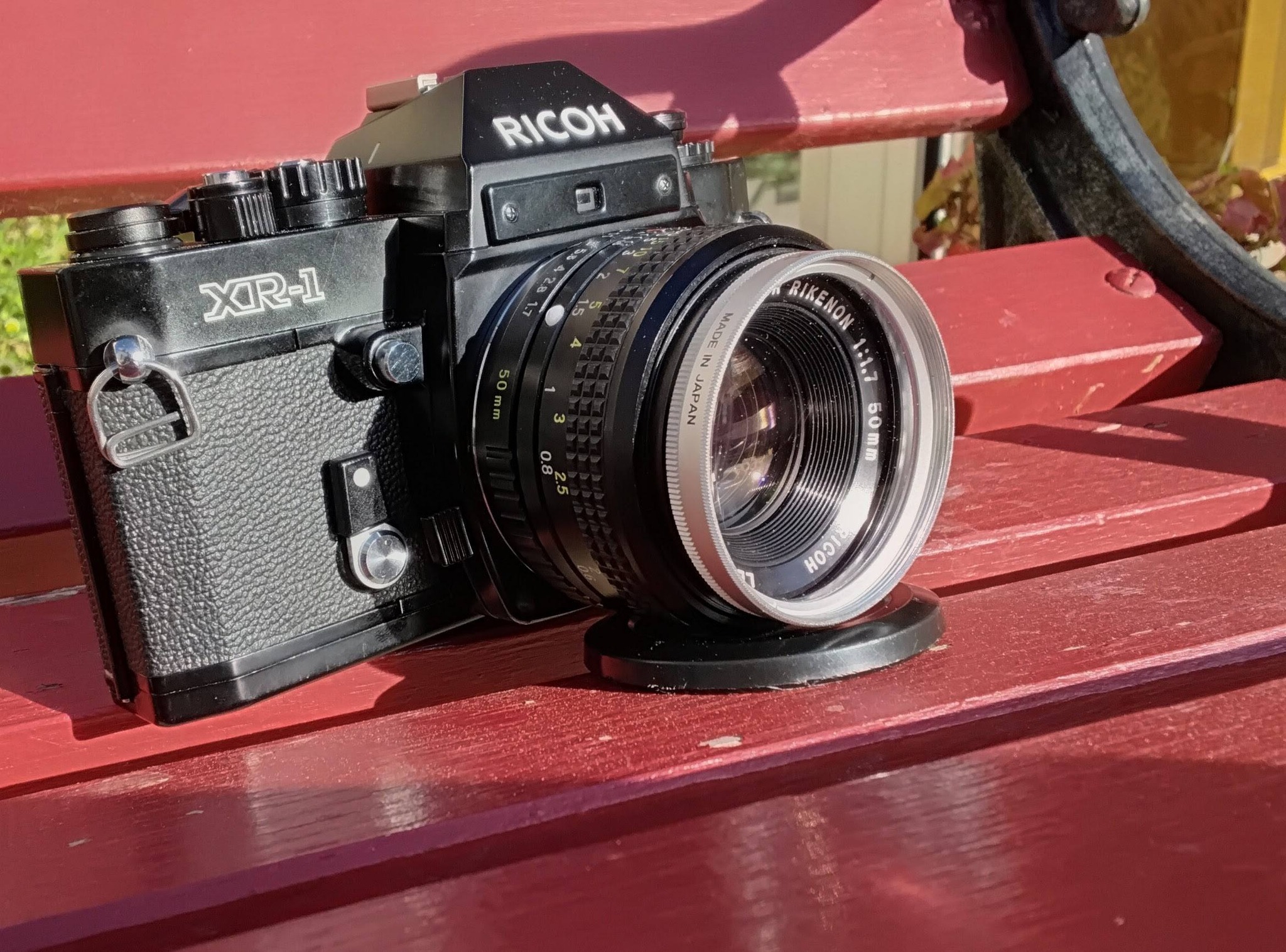 ALMOST TEN YEARS LATER, AND IT SHOWS Rikenon P 50 mm f/2 1977-1984