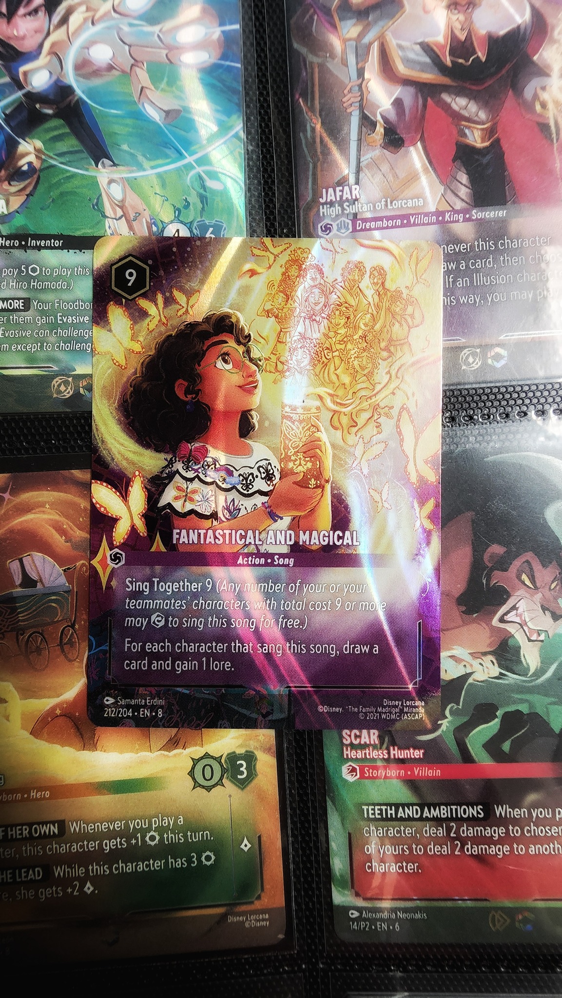 lorcana secret cards Trading Card Game - Gift Set Item Rarity Disney Lorcana TCG fans pull