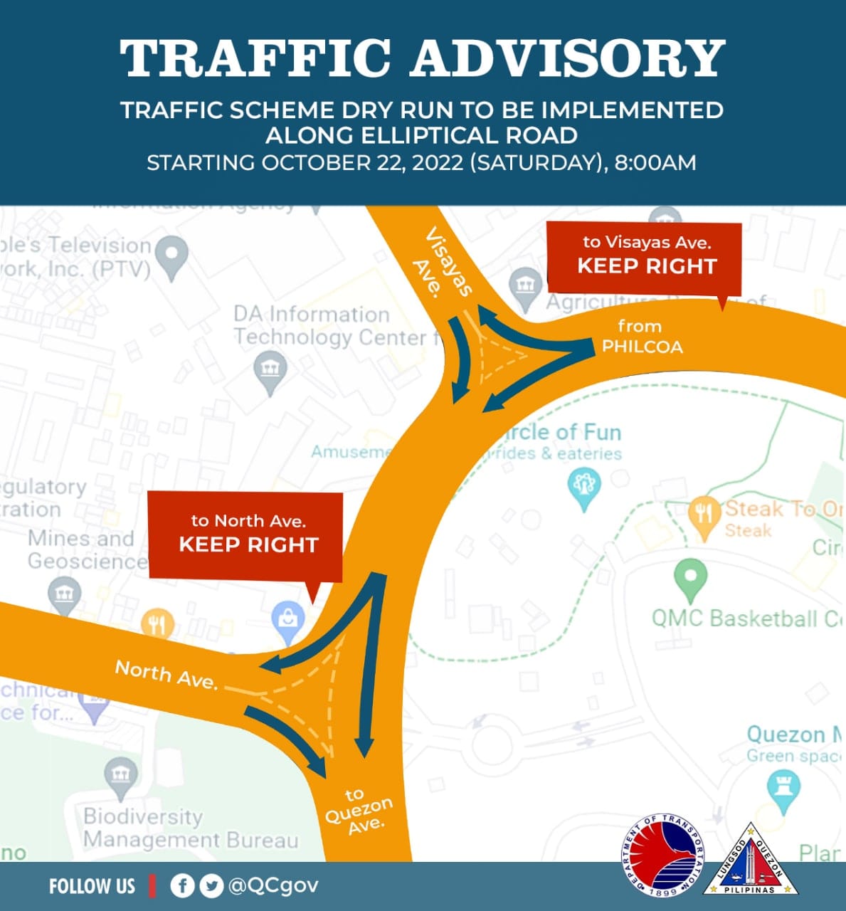 Upang maisaayos ang daloy ng... - Quezon City Government | Facebook