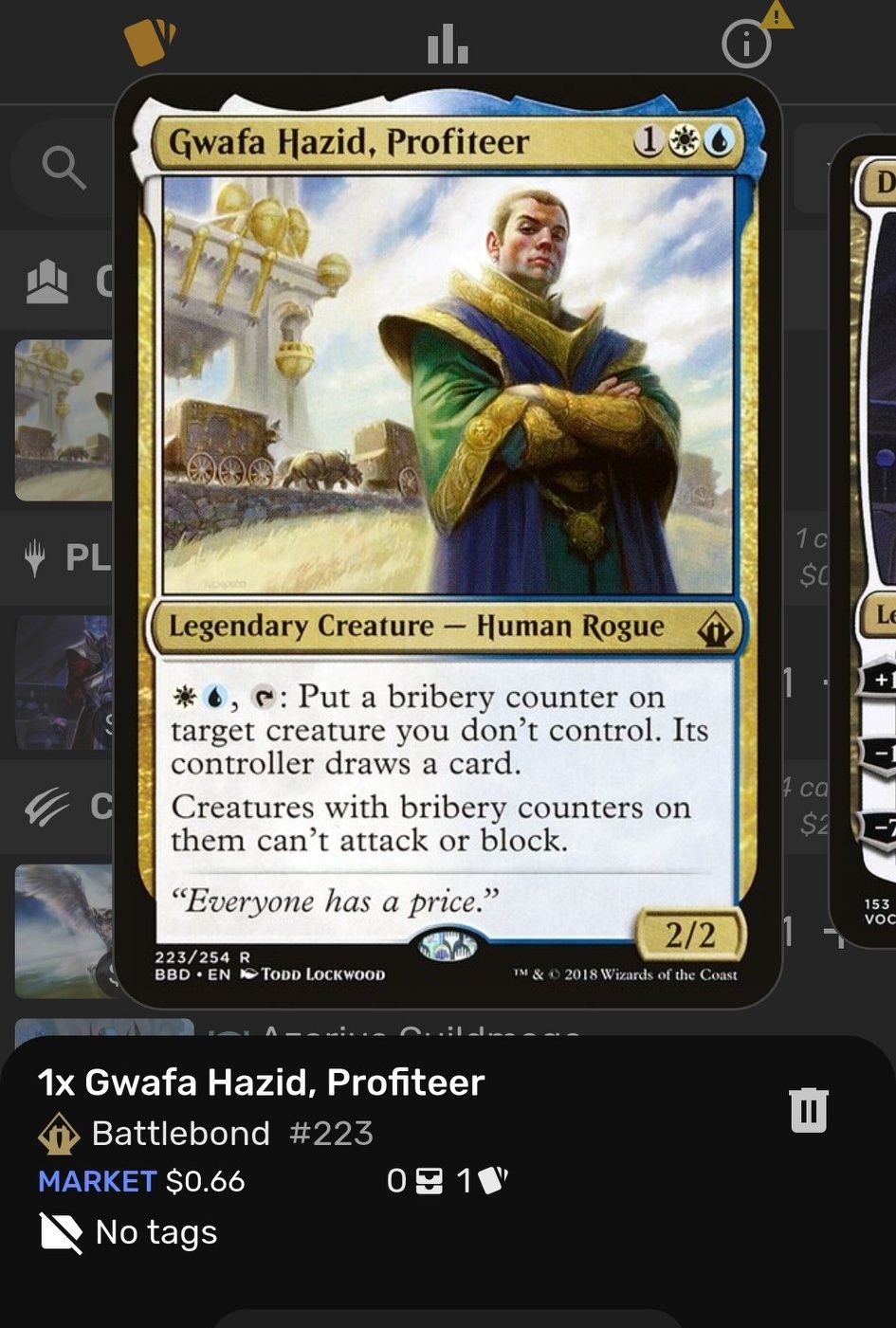 mtg cards like bribery [482] [Commander Masters] [Etched Foil]  Face to Face Games Then that player shuffles. Bribery (#411) (foil) (borderless)