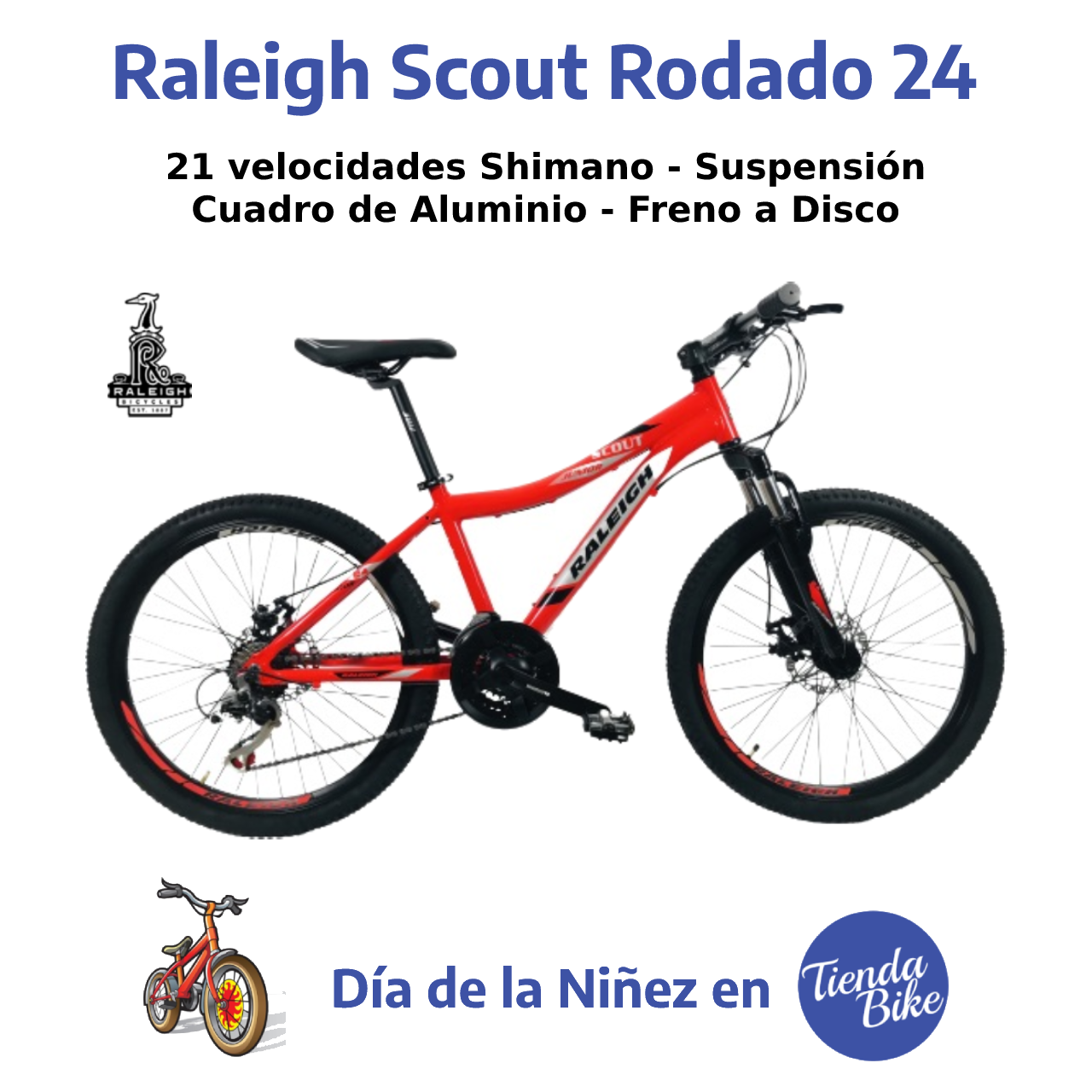 🎁 ¡ #RALEIGH Scout , el Regalo... - Tienda Bike Argentina