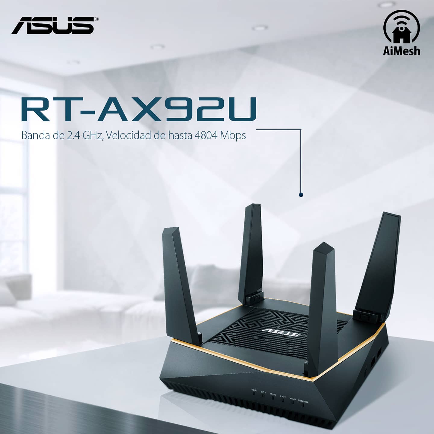 ASUS - El router gaming AX92U Tri-Band WiFi 6 (802.11ax),... | Facebook