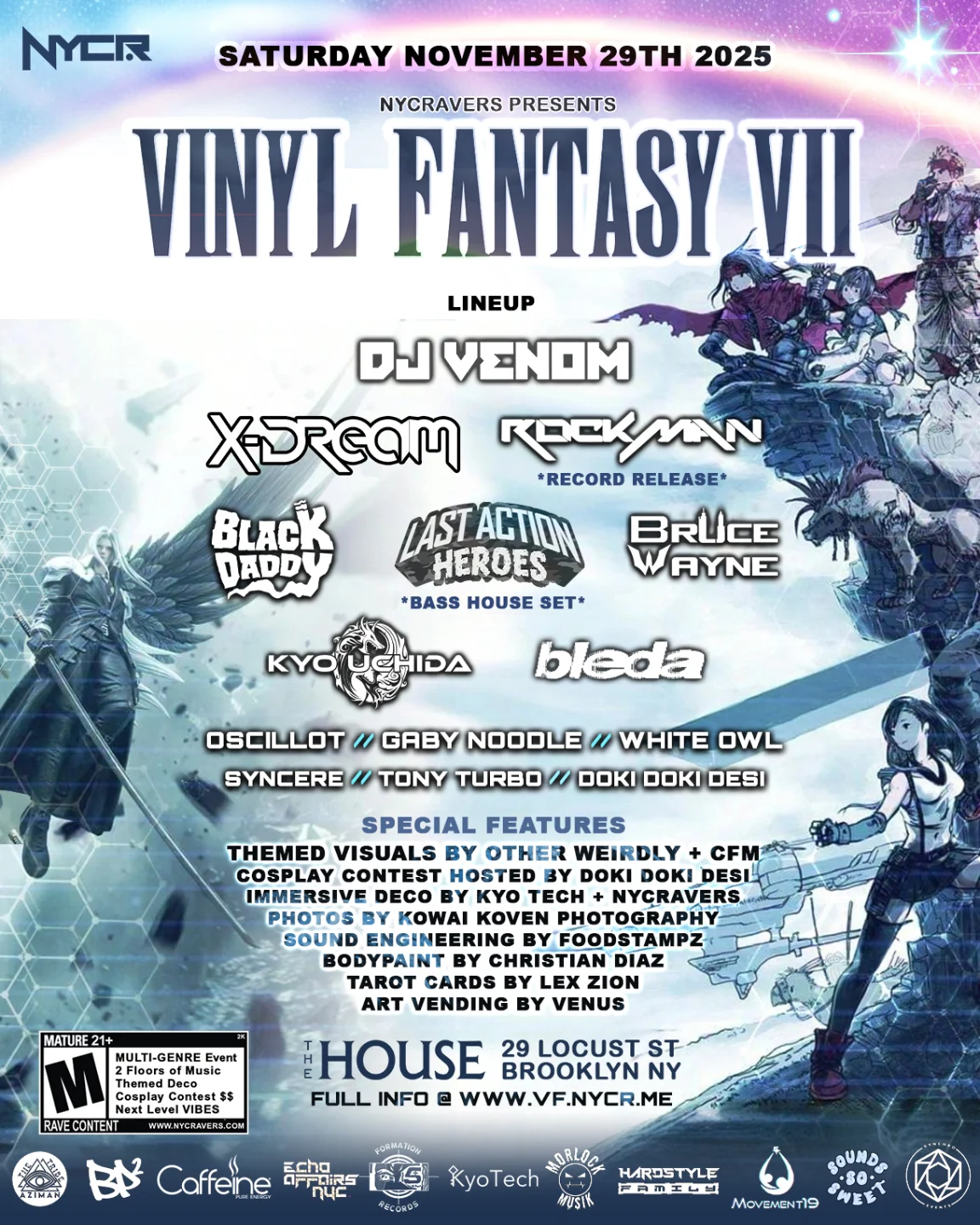 Eric - NYCRavers Presents: Vinyl Fantasy 7 FINAL FORM IS HERE! Rave ...