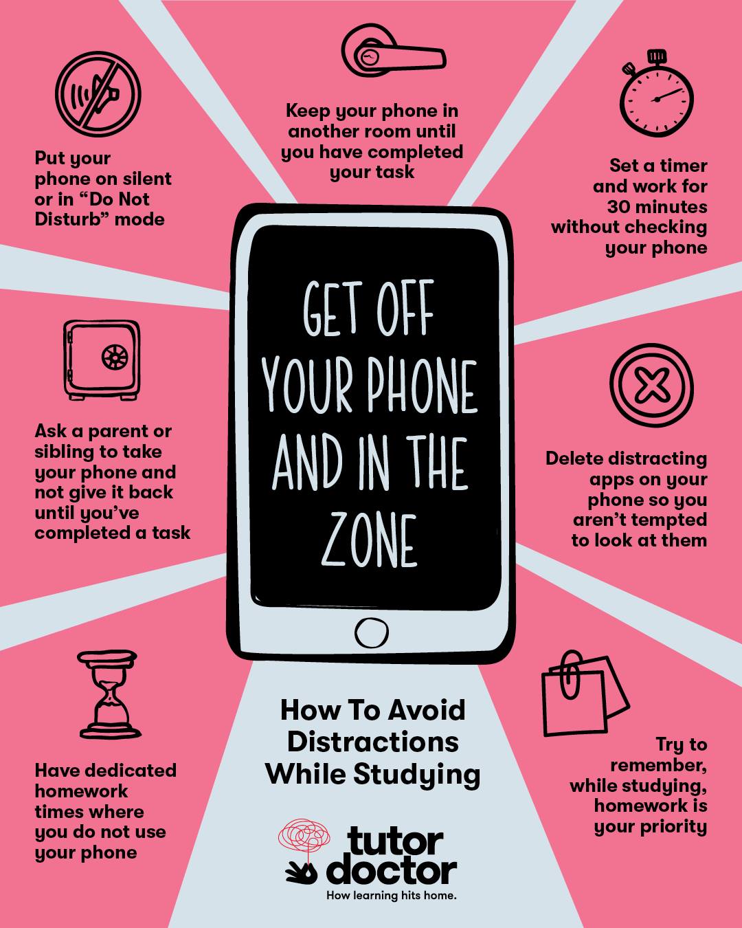 📚 HOW TO AVOID DISTRACTIONS WHILE... - Tutor Doctor Delta